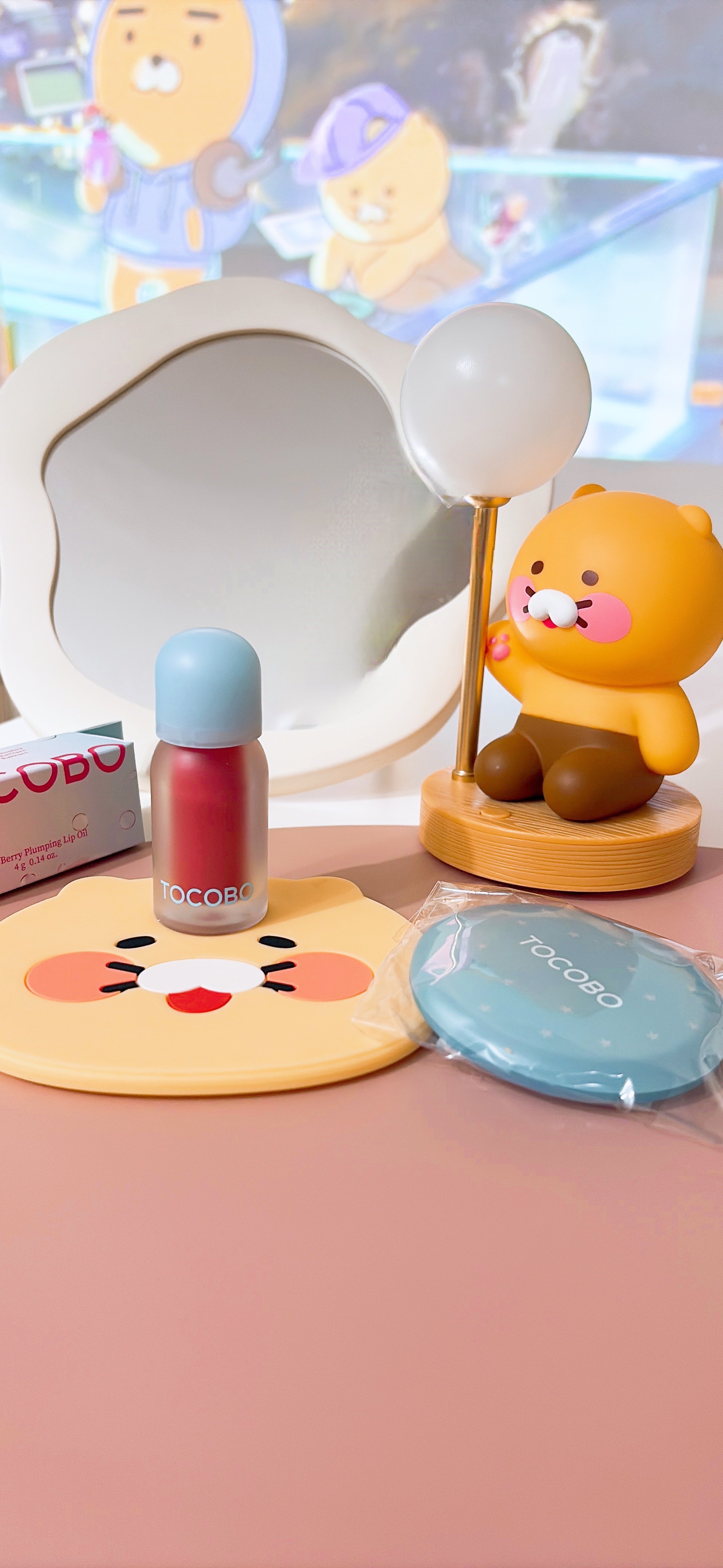 ジューシーベリープランピングリップオイル/TOCOBO/リップグロスを使ったクチコミ（3枚目）