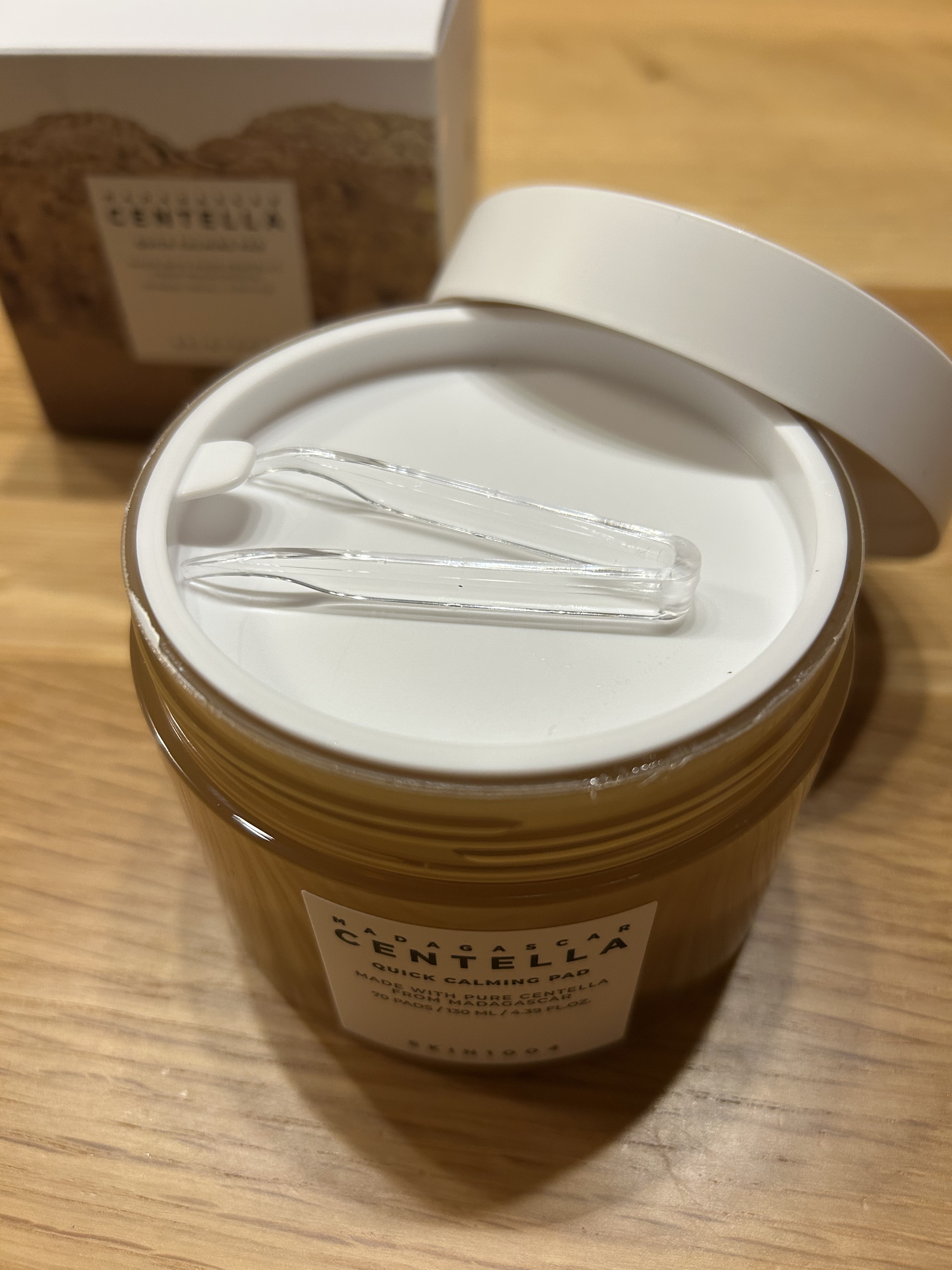 センテラ クイックカーミングパッド/SKIN1004/トナーパッドを使ったクチコミ（3枚目）