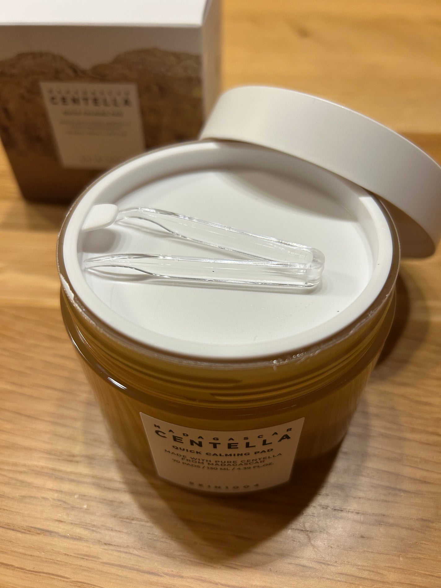 センテラ クイックカーミングパッド/SKIN1004/トナーパッドを使ったクチコミ(3枚目)