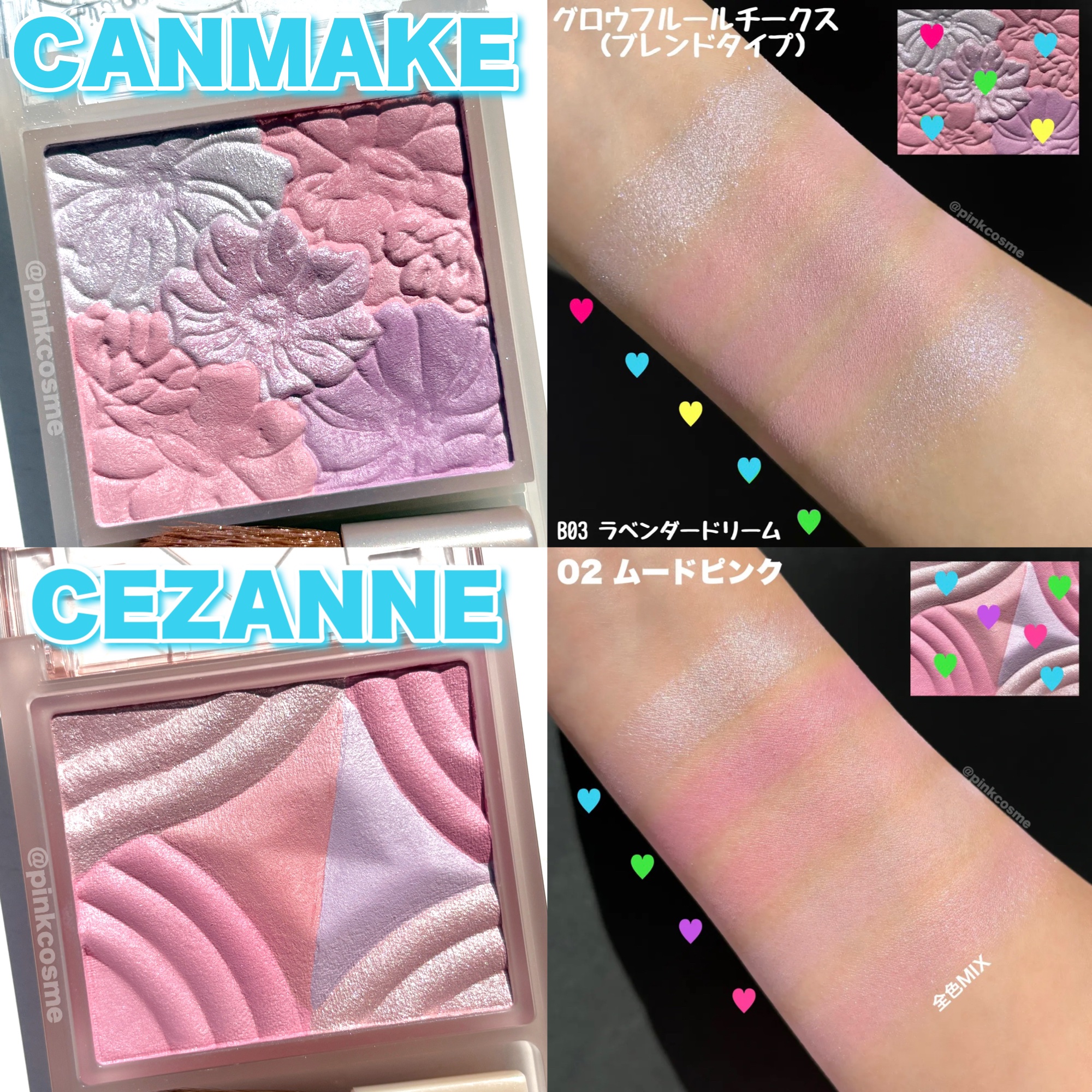 ちょこ on LIPS 「CANMAKE？CEZANNE？ ..」 | LIPS