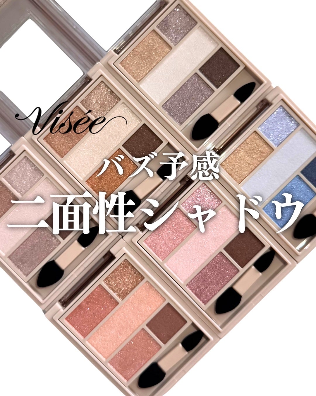 ダブル ムード アイズ/Visée/アイシャドウパレットを使ったクチコミ(1枚目)