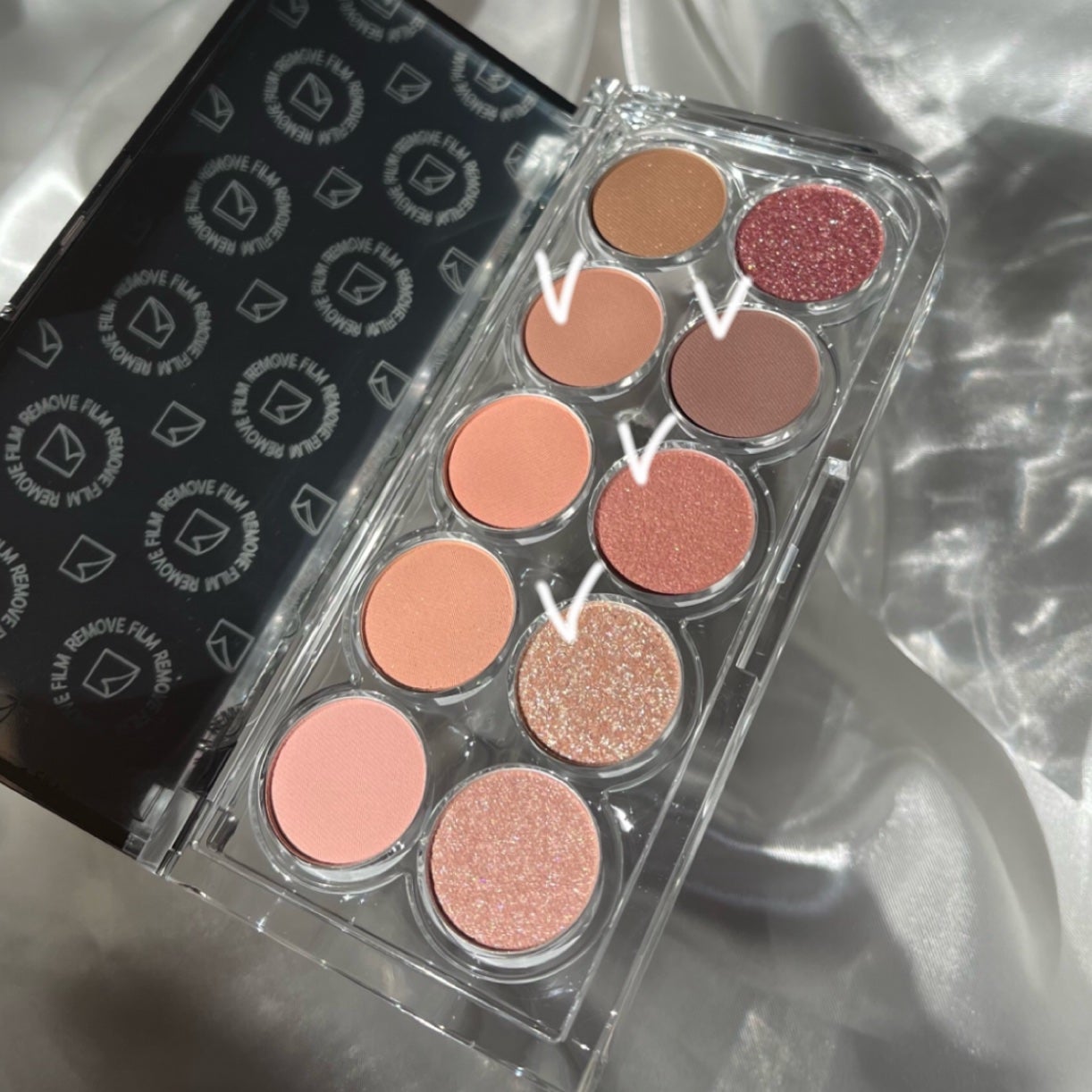 ライトオンアイズシャドウパレット/ルミル/アイシャドウパレットを使ったクチコミ(5枚目)