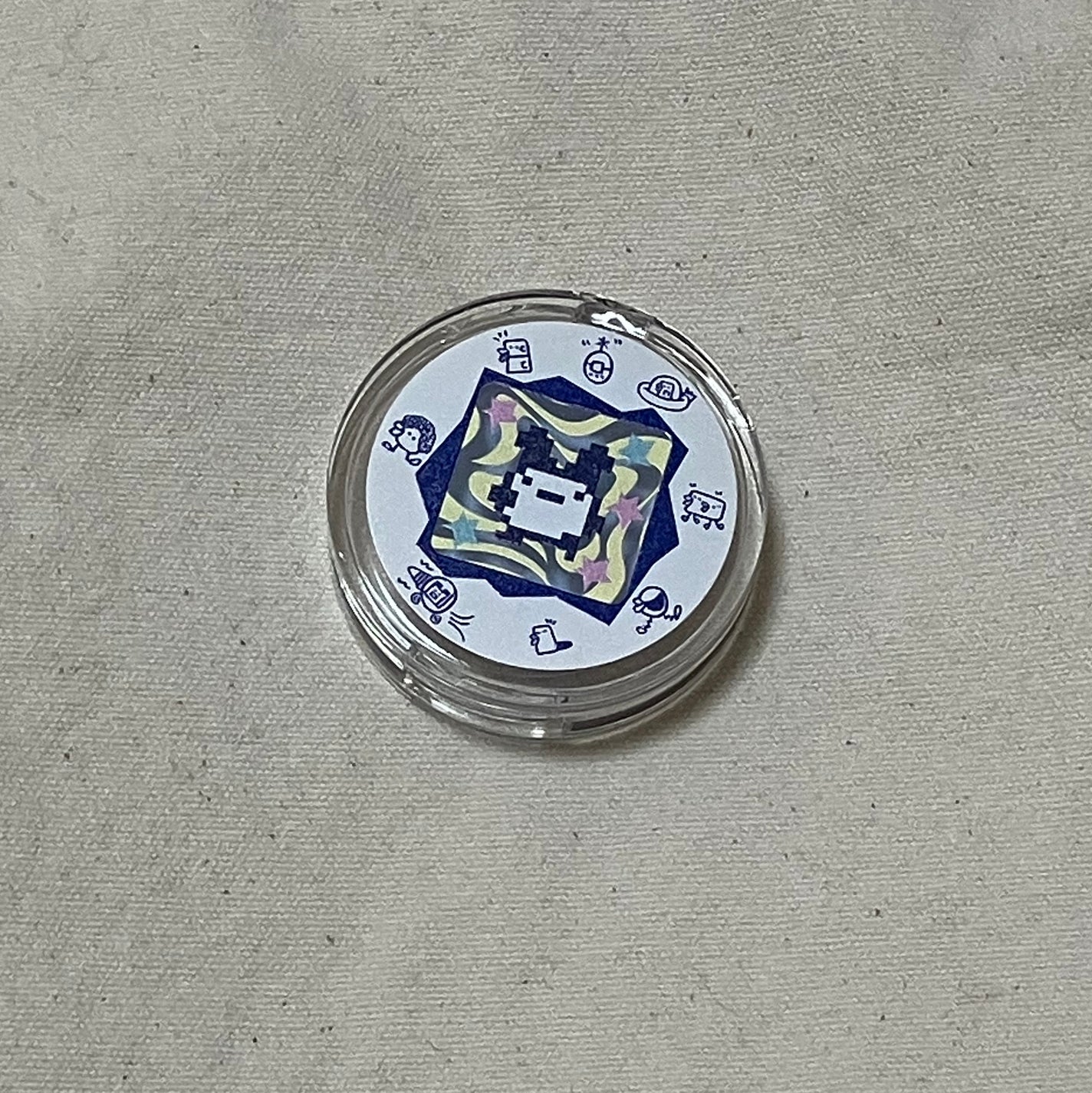 ポンデクルール たまごっち マルチカラーパウダー/クレアボーテ/単色アイシャドウを使ったクチコミ(1枚目)