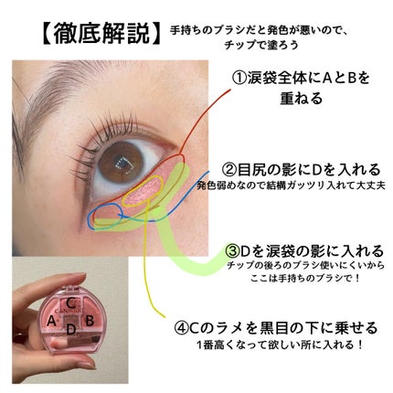 プランぷくコーデアイズ/キャンメイク/パウダーアイシャドウを使ったクチコミ(5枚目)