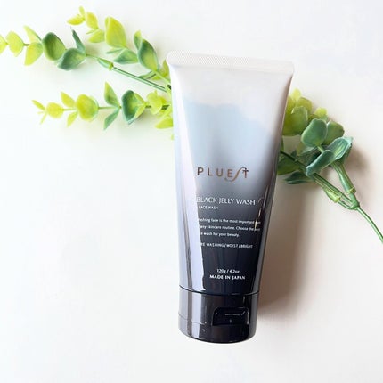 BLACK JELLY WASH(ブラックジェリーウォッシュ)/PLUEST/その他洗顔料を使ったクチコミ(2枚目)