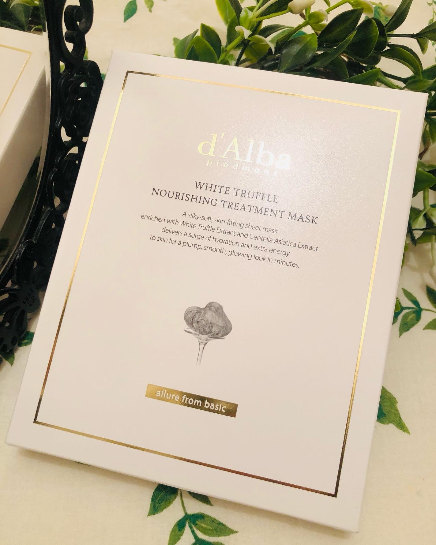 ホワイトトリュフナリシングトリートメントマスク/ダルバ/シートマスク・パックを使ったクチコミ(2枚目)