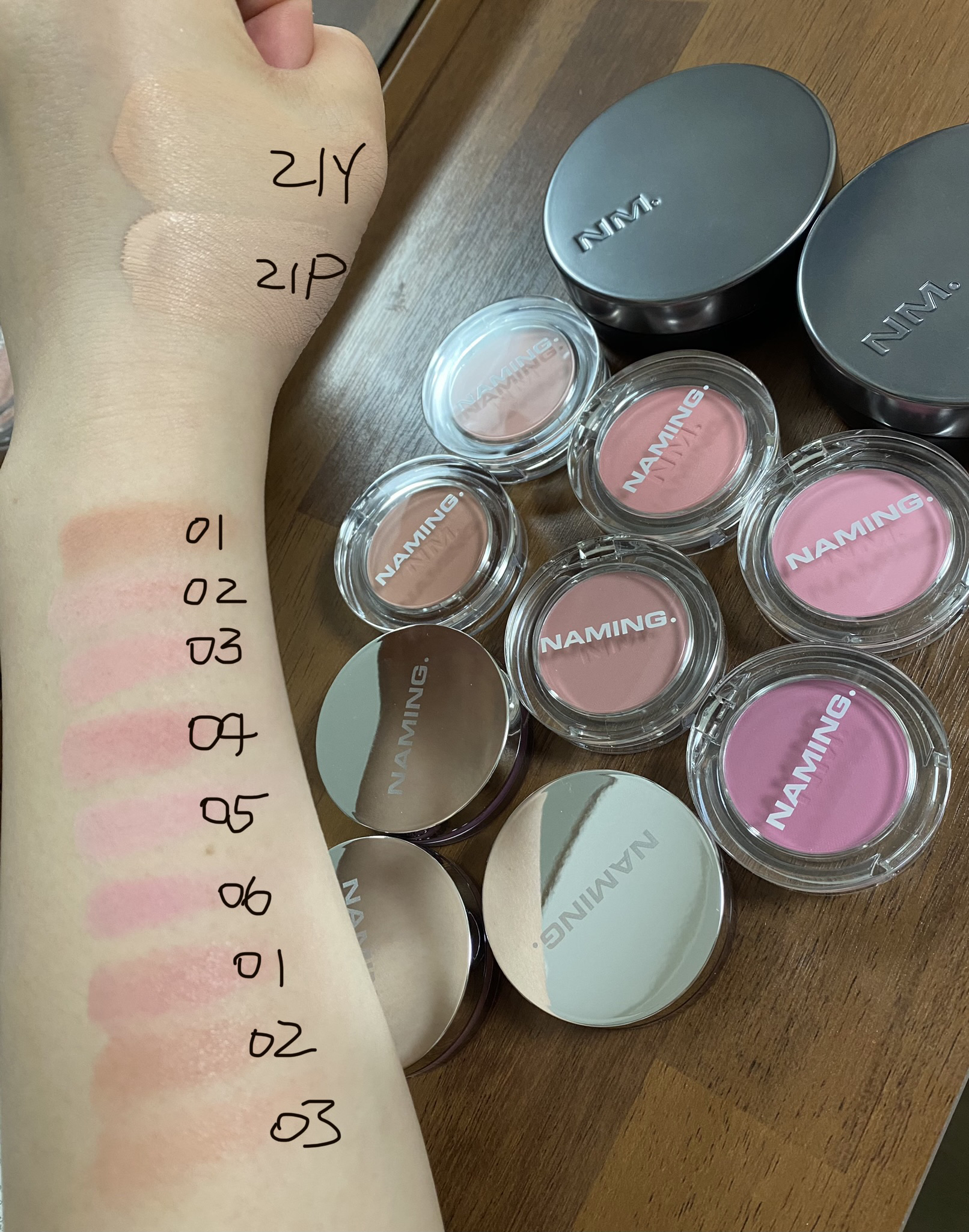 ネーミング フラッフィーパウダーブラッシュ/NAMING./パウダーチークを使ったクチコミ（1枚目）