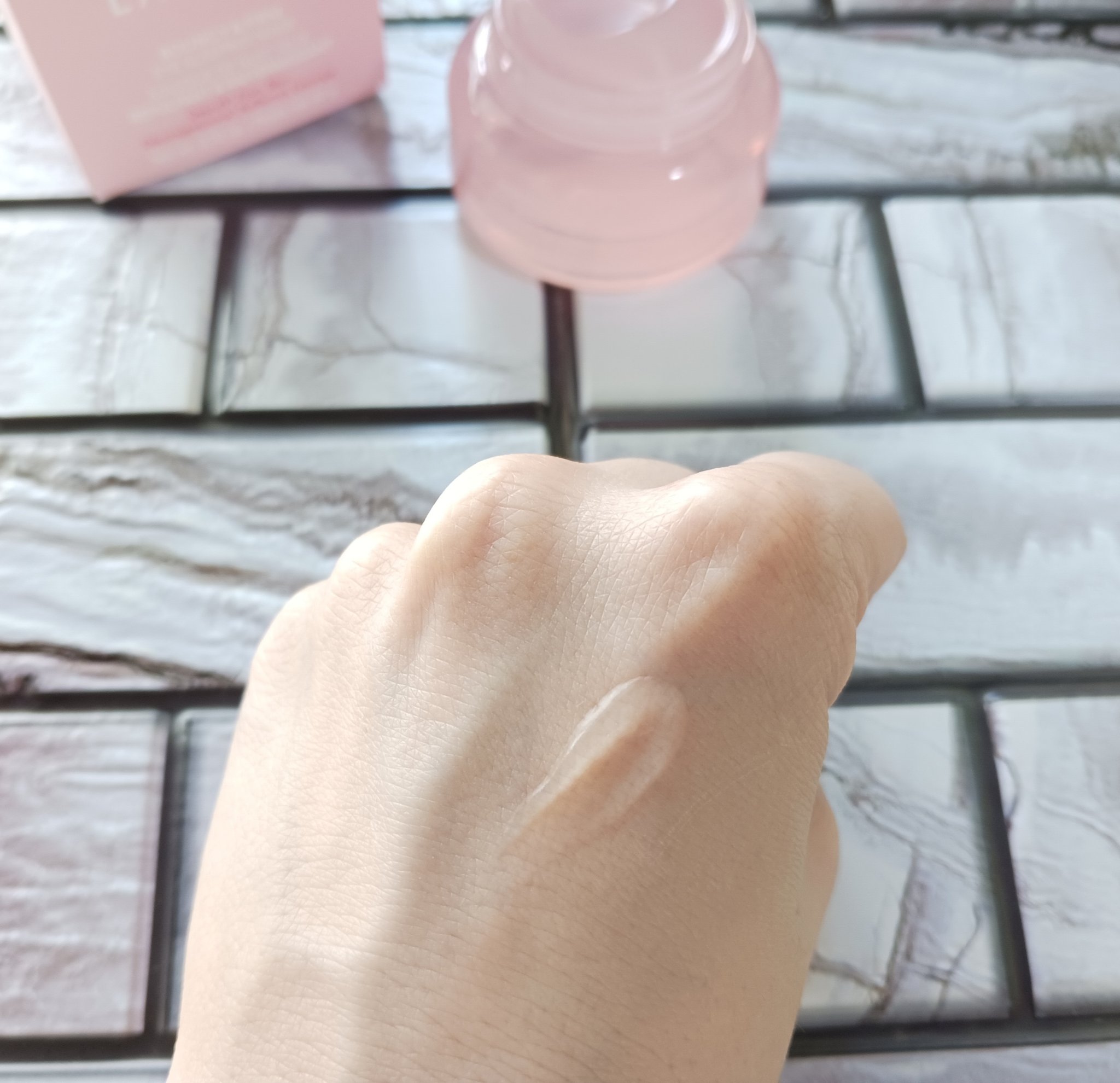 バウンシーアイスリーピングマスク/LANEIGE/アイケア・アイクリームを使ったクチコミ（3枚目）