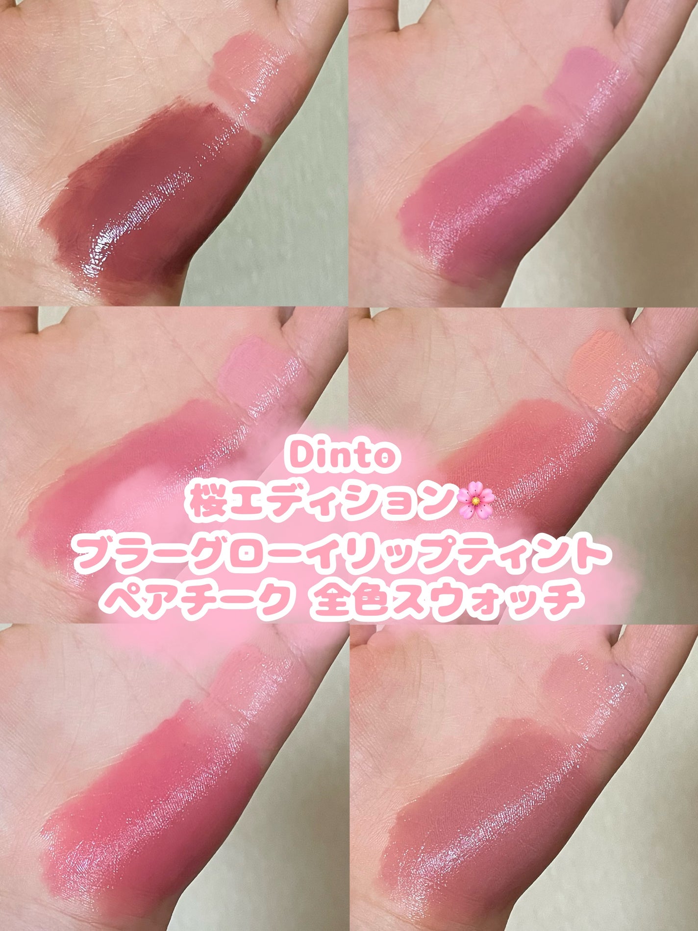 ブラーグロイリップティント/Dinto/リップティントを使ったクチコミ(1枚目)