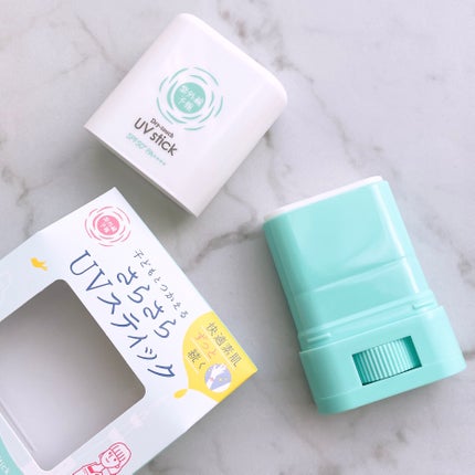 紫外線予報 さらさらUVスティックF/紫外線予報/日焼け止めスティックを使ったクチコミ(5枚目)