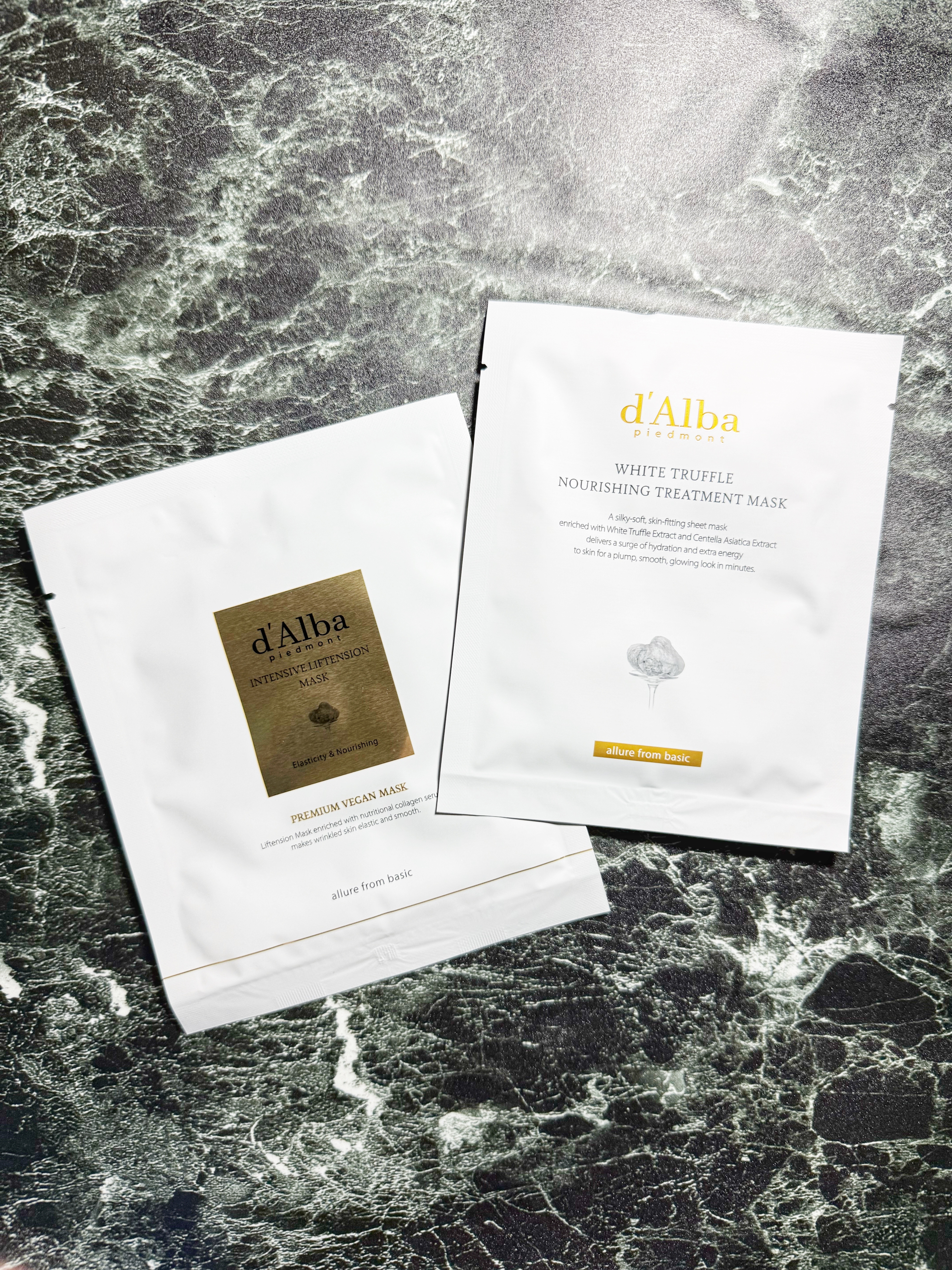 ホワイトトリュフナリシングトリートメントマスク/ダルバ/シートマスク・パックを使ったクチコミ（1枚目）