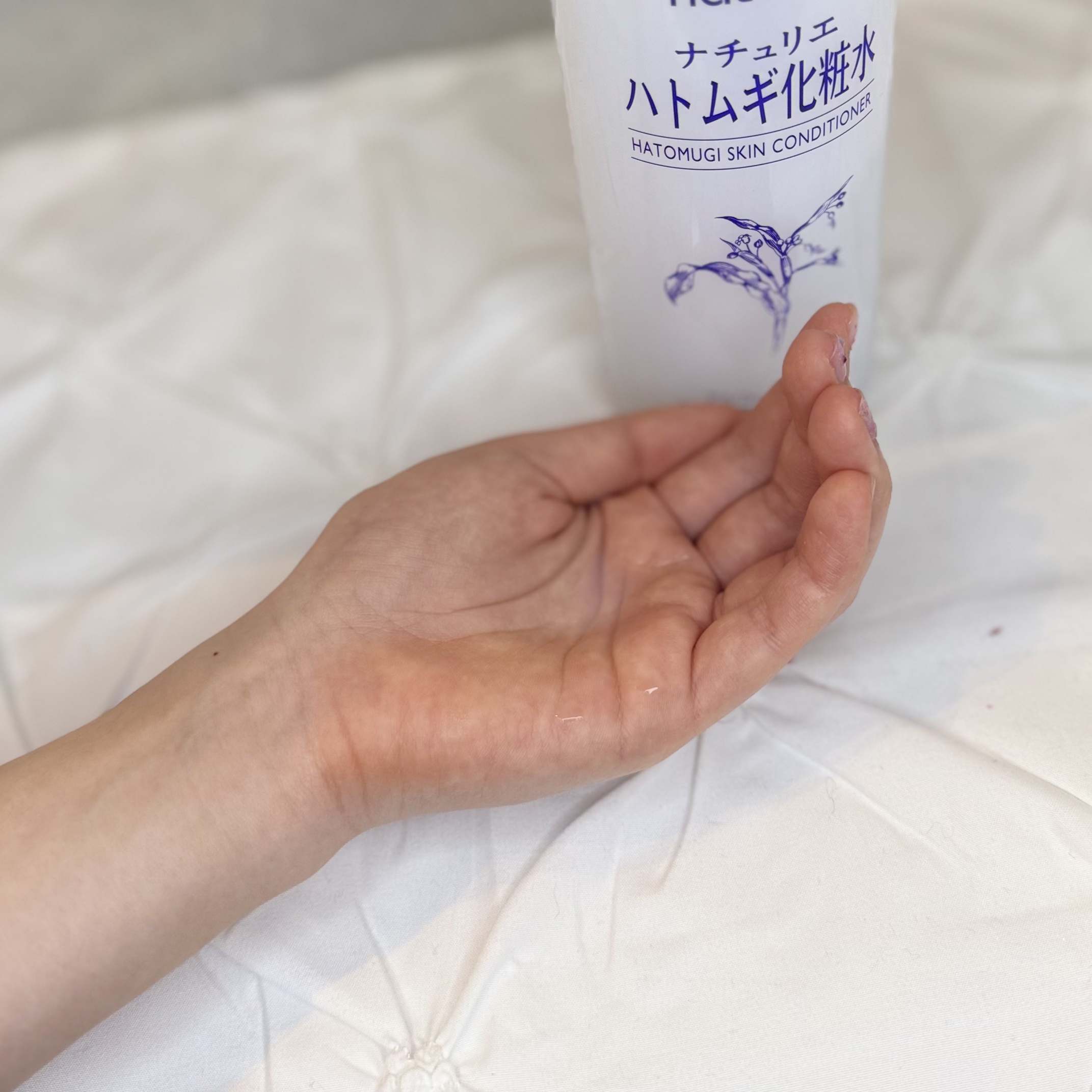 ハトムギ保湿ジェル(ナチュリエ スキンコンディショニングジェル)/ナチュリエ/美容液を使ったクチコミ（3枚目）