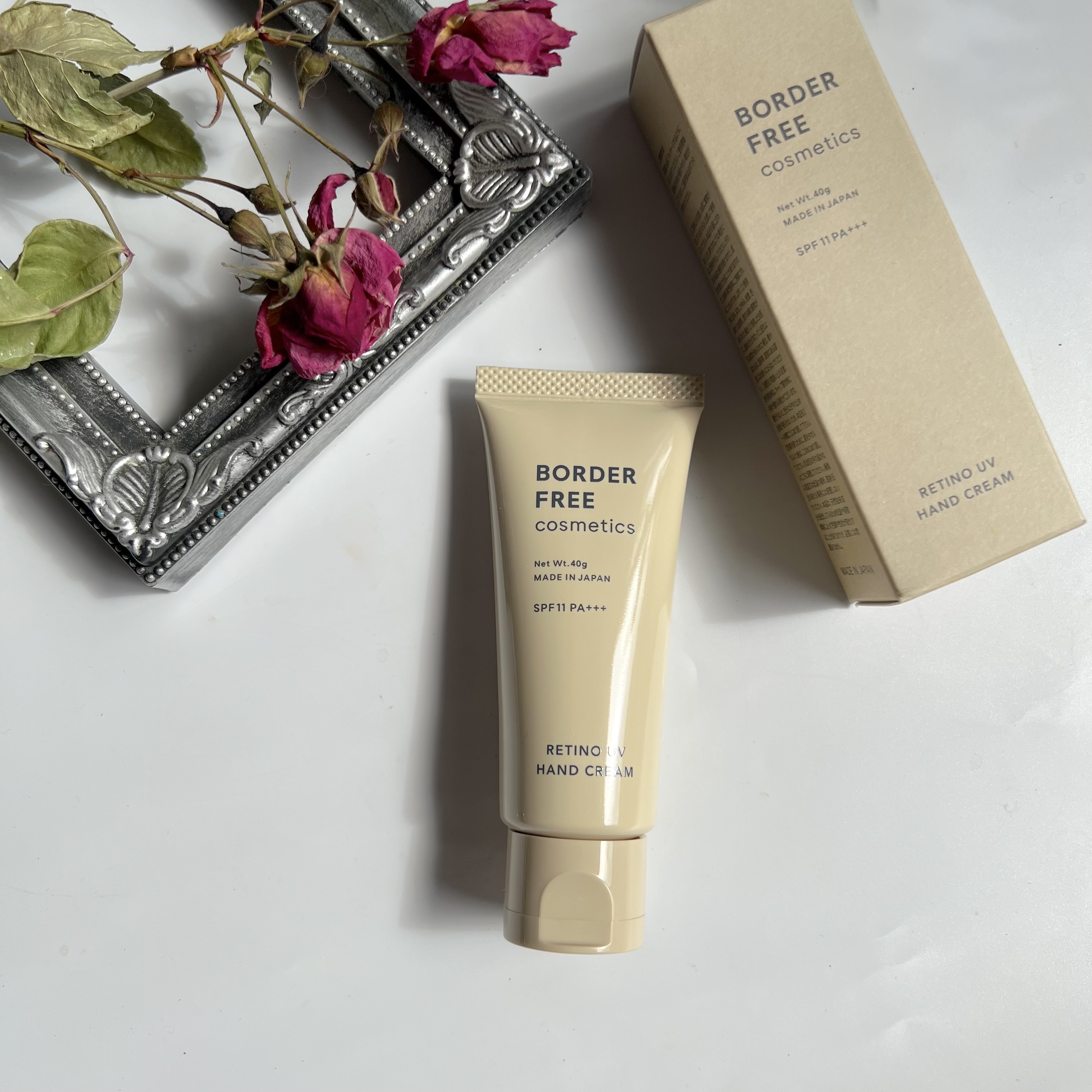 レチノUVハンドクリーム/BORDER FREE cosmetics/ハンドクリームを使ったクチコミ（3枚目）