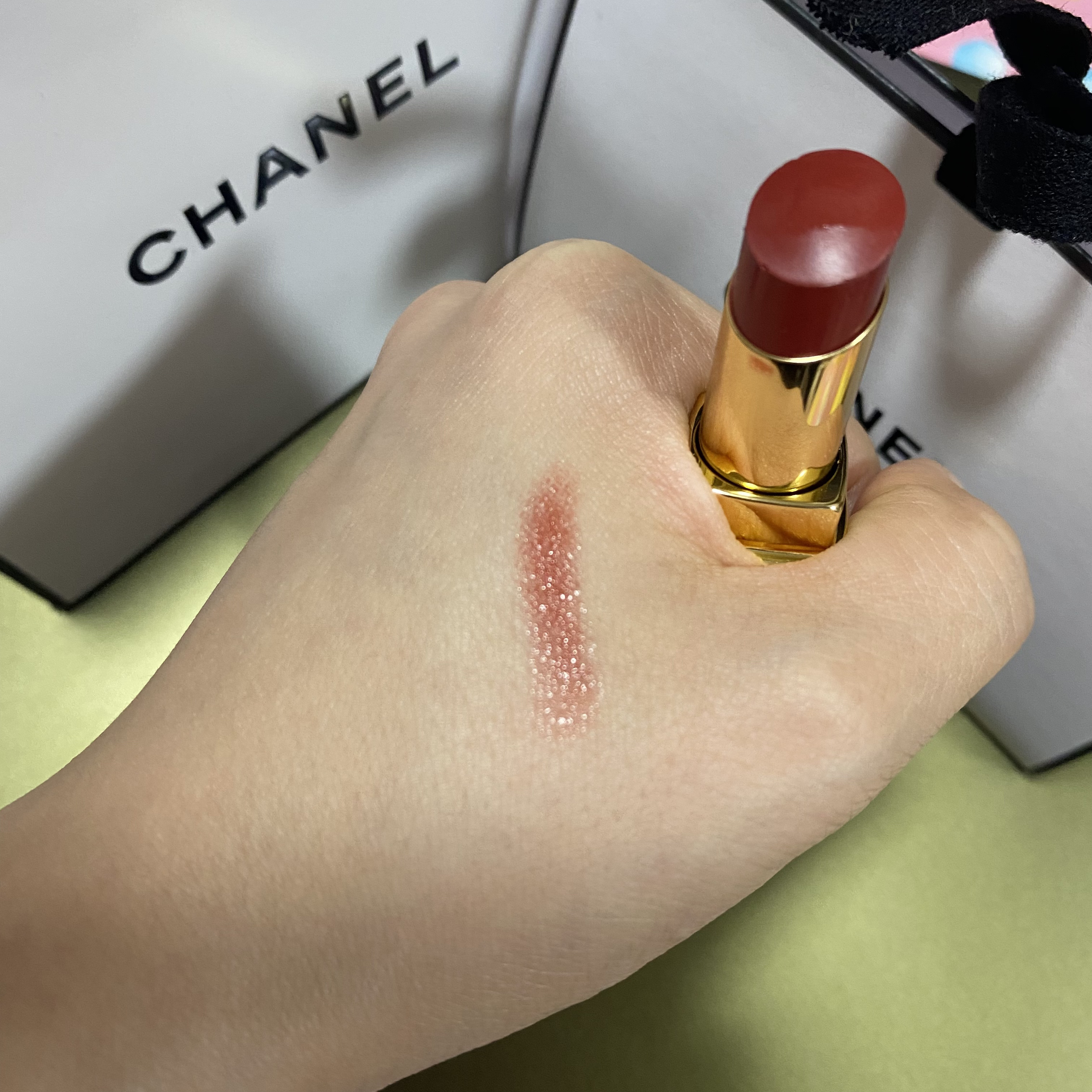 ルージュ ココ フラッシュ/CHANEL/口紅を使ったクチコミ（2枚目）