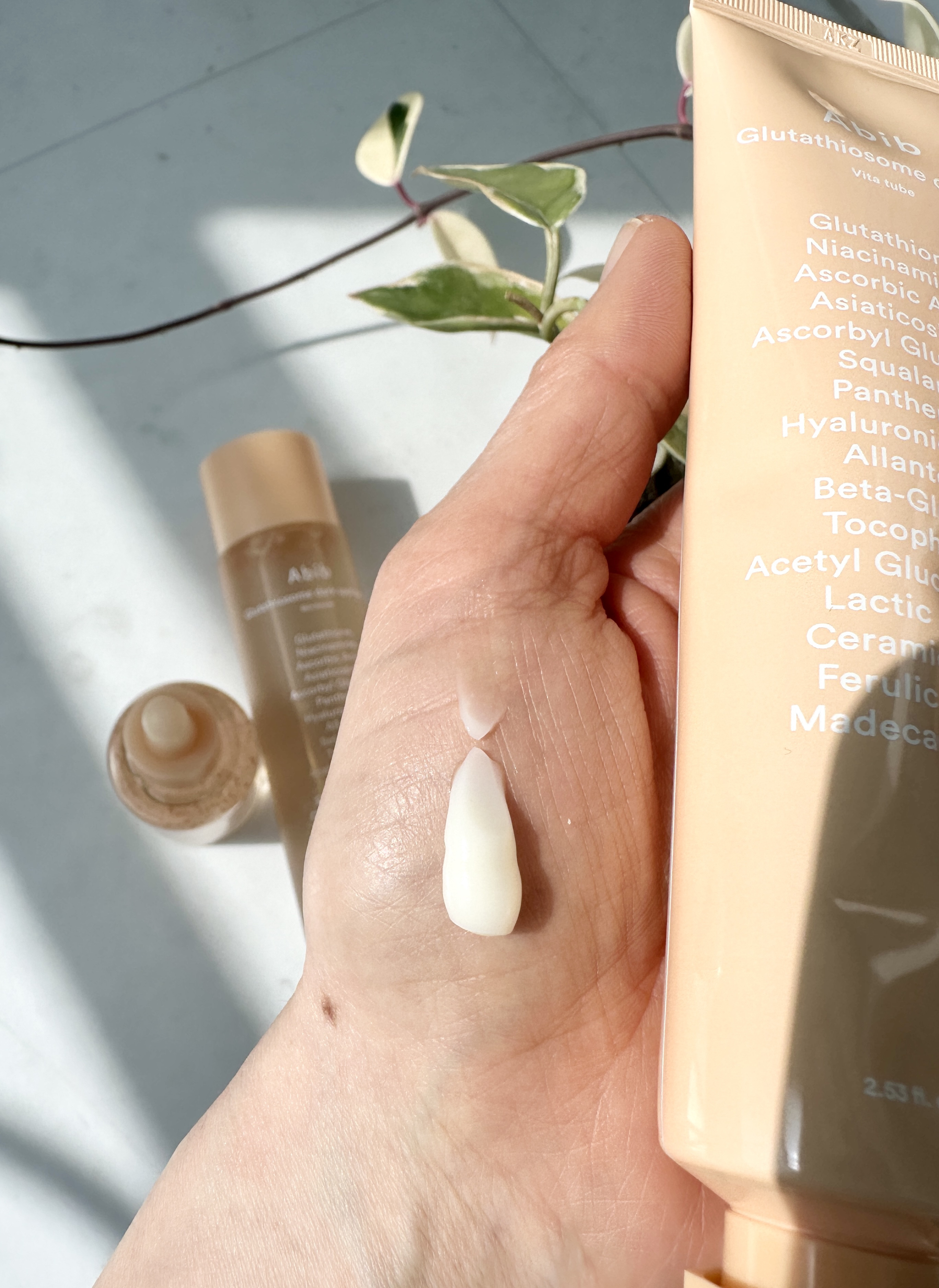 グルタチオンソームダークスポットセラムビタドロップ/Abib /美容液を使ったクチコミ（2枚目）