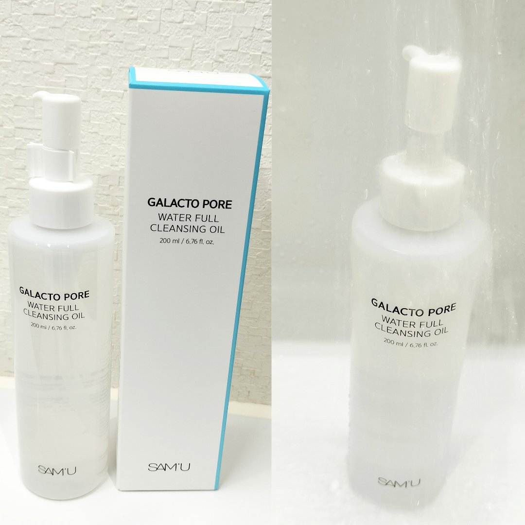 サミュ ガラクトポア ウォーターフル クレンジングオイル/SAM&#39;U/オイルクレンジングを使ったクチコミ（2枚目）