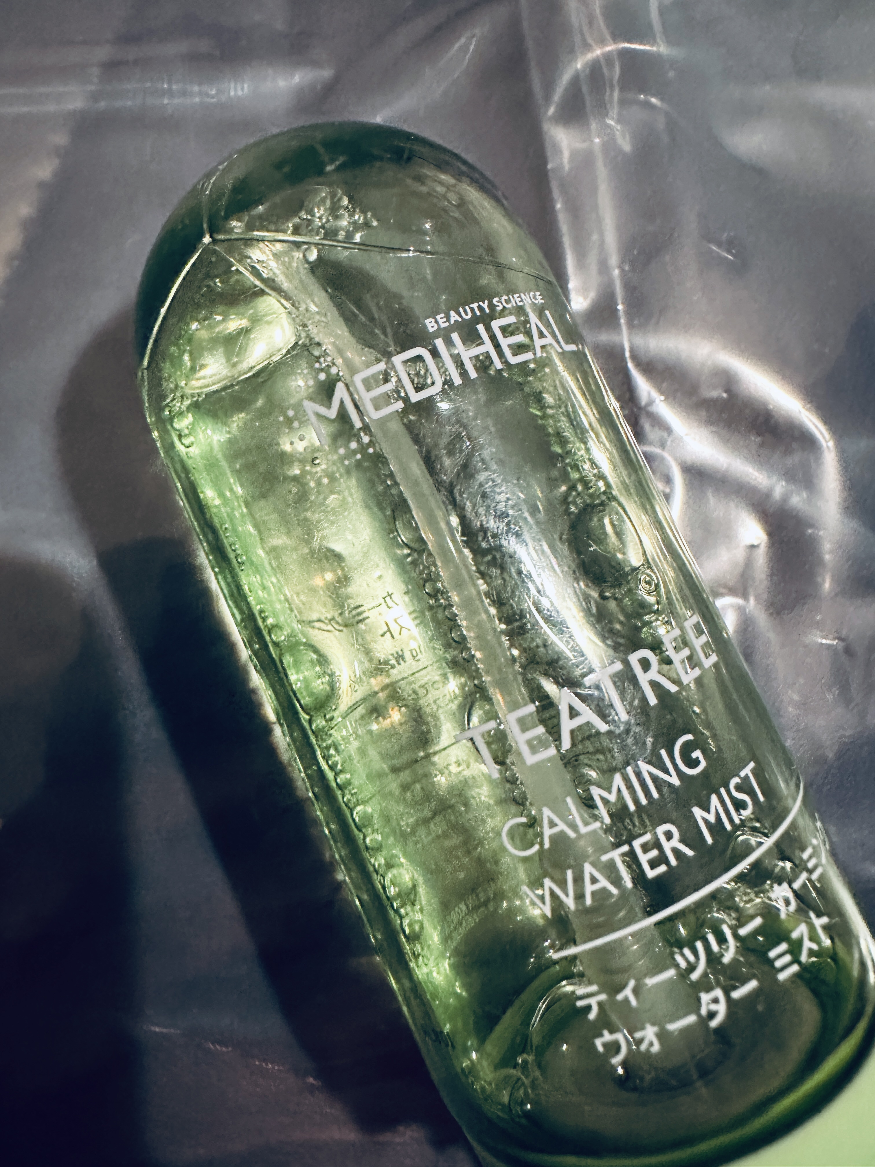 ティーツリーカーミングウォーターミスト/MEDIHEAL/ミスト状化粧水を使ったクチコミ（1枚目）