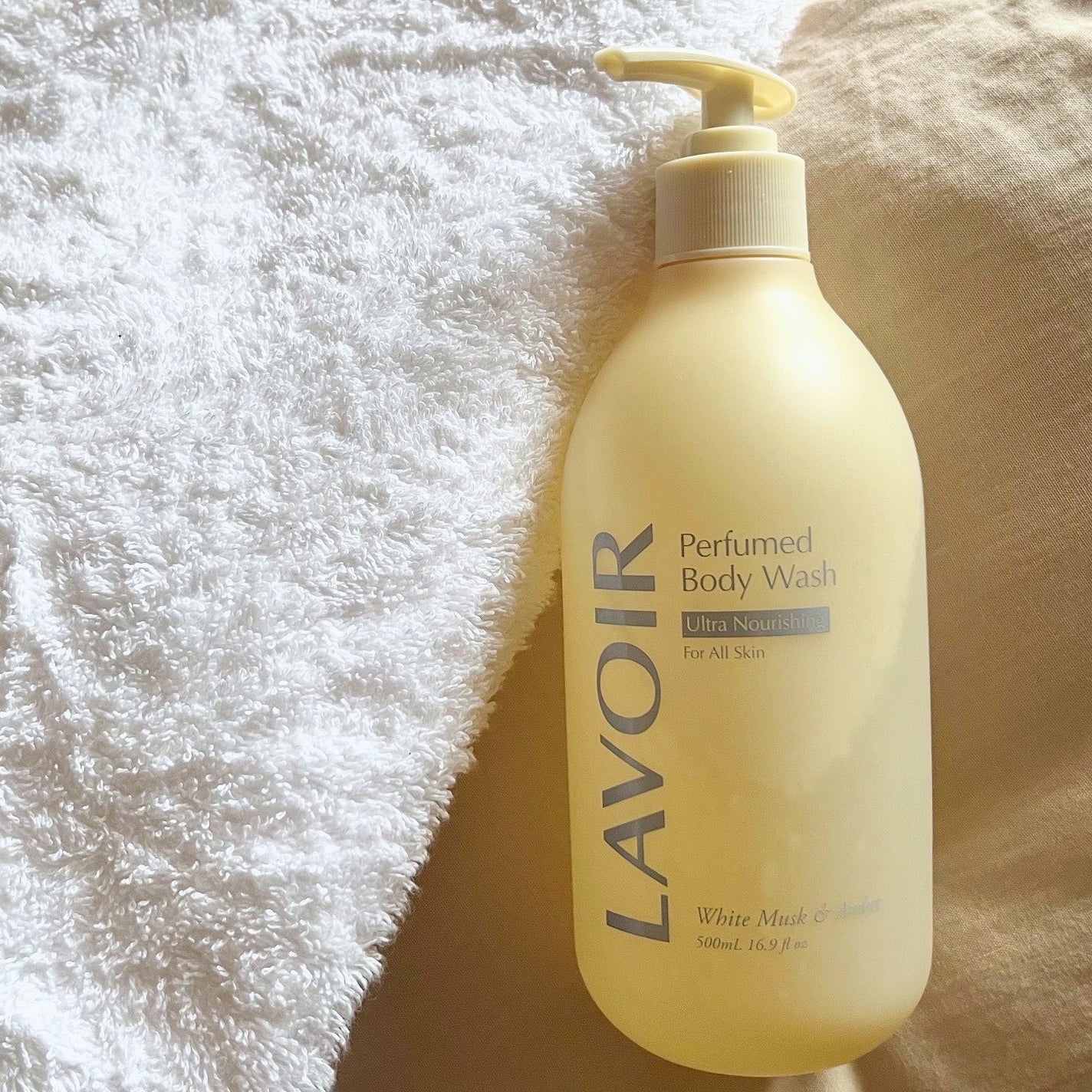 パフューム ボディウォッシュ ホワイトムスク&アンバー/LAVOIR/ボディソープを使ったクチコミ(5枚目)