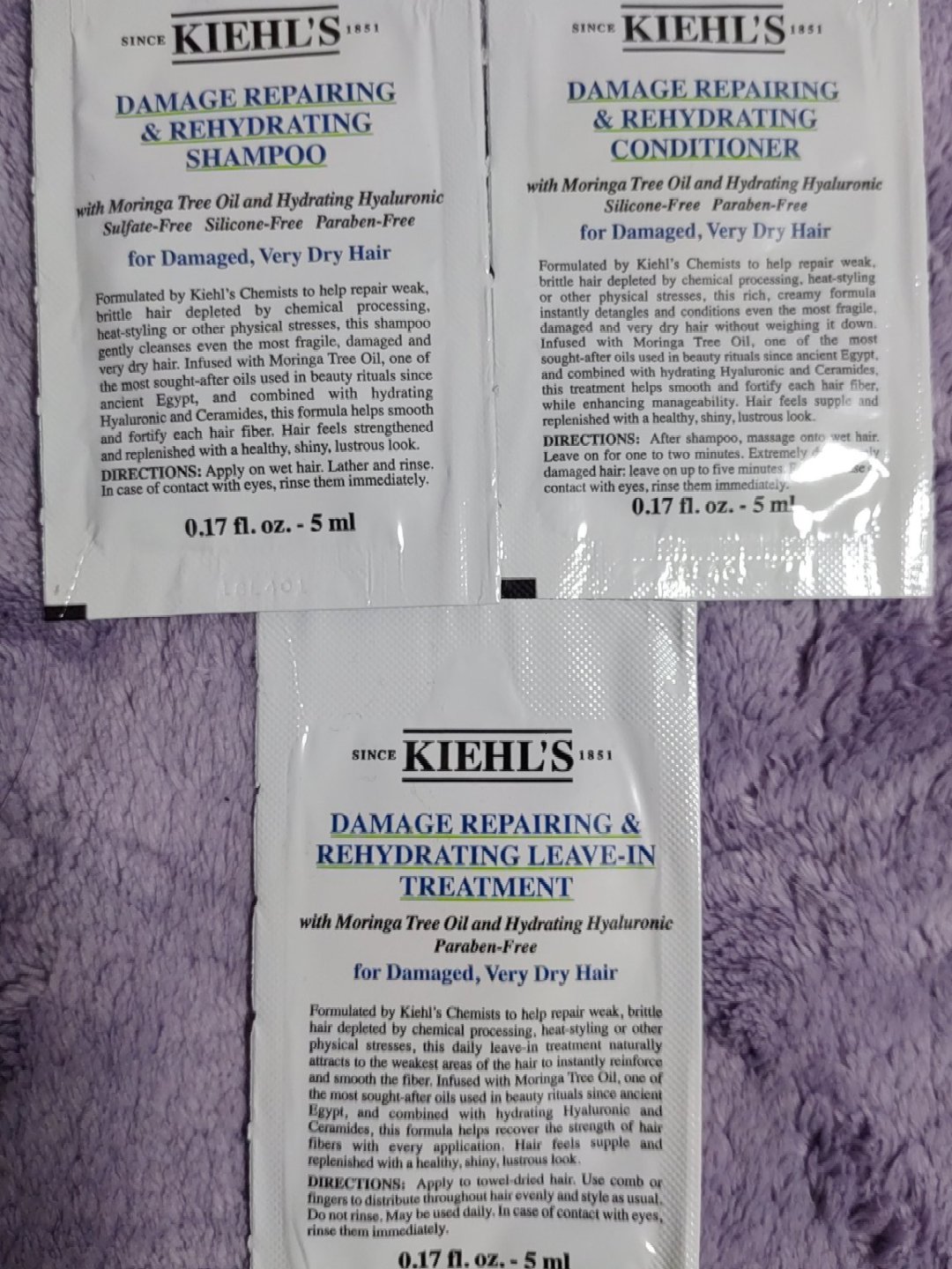 キールズ ダメージケア ヘアトリートメント/Kiehl's/ヘアミルクを使ったクチコミ（1枚目）