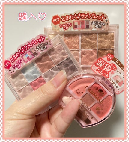 プティパレットアイズ(スパークリングタイプ)/キャンメイク/アイシャドウを使ったクチコミ(1枚目)