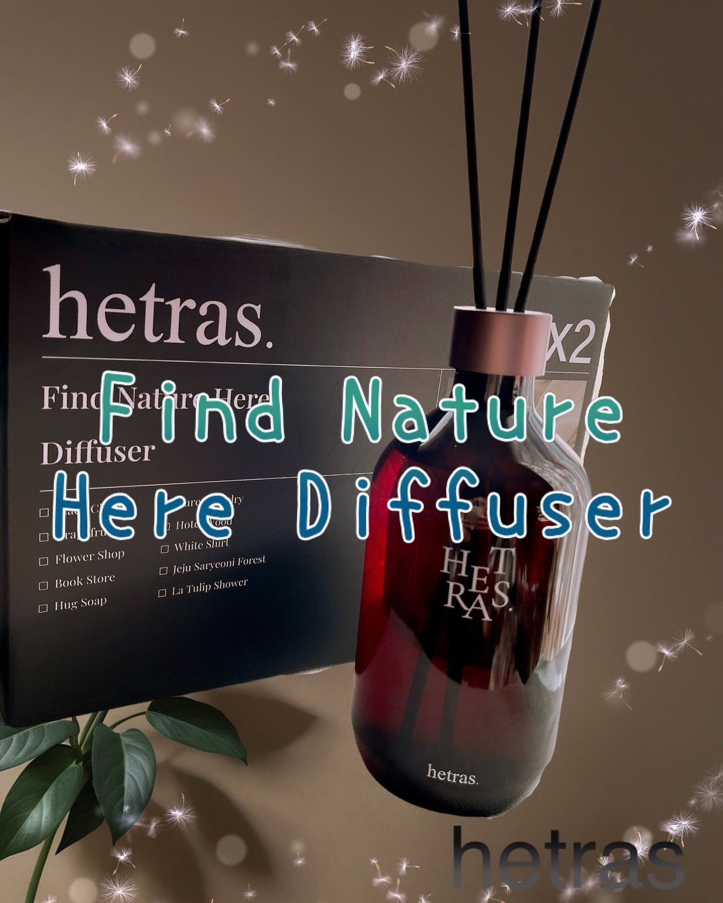 プレミアムディフューザー/hetras/ルームフレグランスを使ったクチコミ(1枚目)