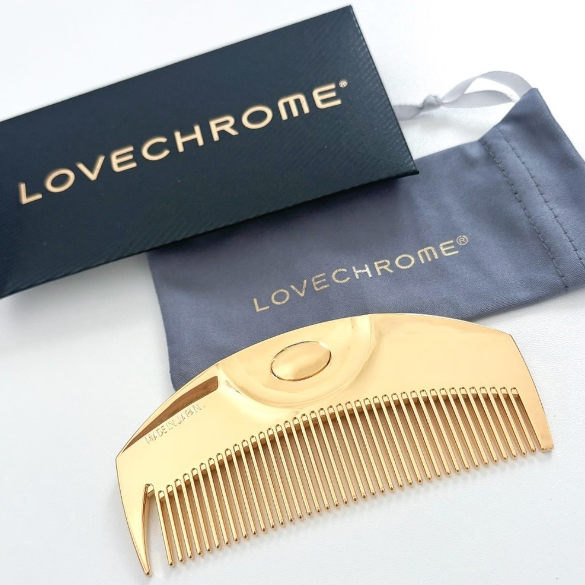 (R)K24GPツキ ゴールド/LOVECHROME/ヘアコームを使ったクチコミ（1枚目）