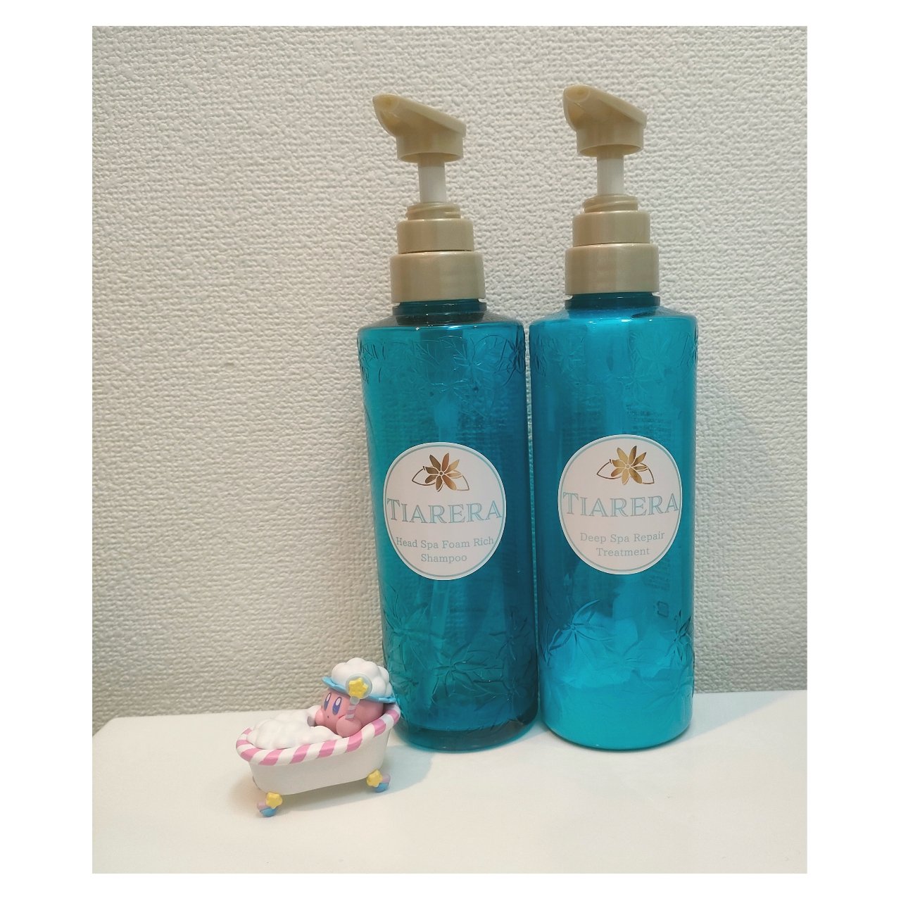 ヘッドスパフォームリッチシャンプー／ディープスパリペアトリートメント/TIARERA/市販シャンプーを使ったクチコミ（1枚目）