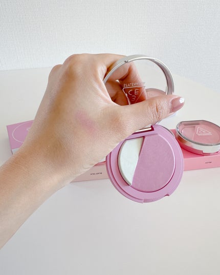 3CE ブラッシュライター/3CE/パウダーチークを使ったクチコミ(3枚目)