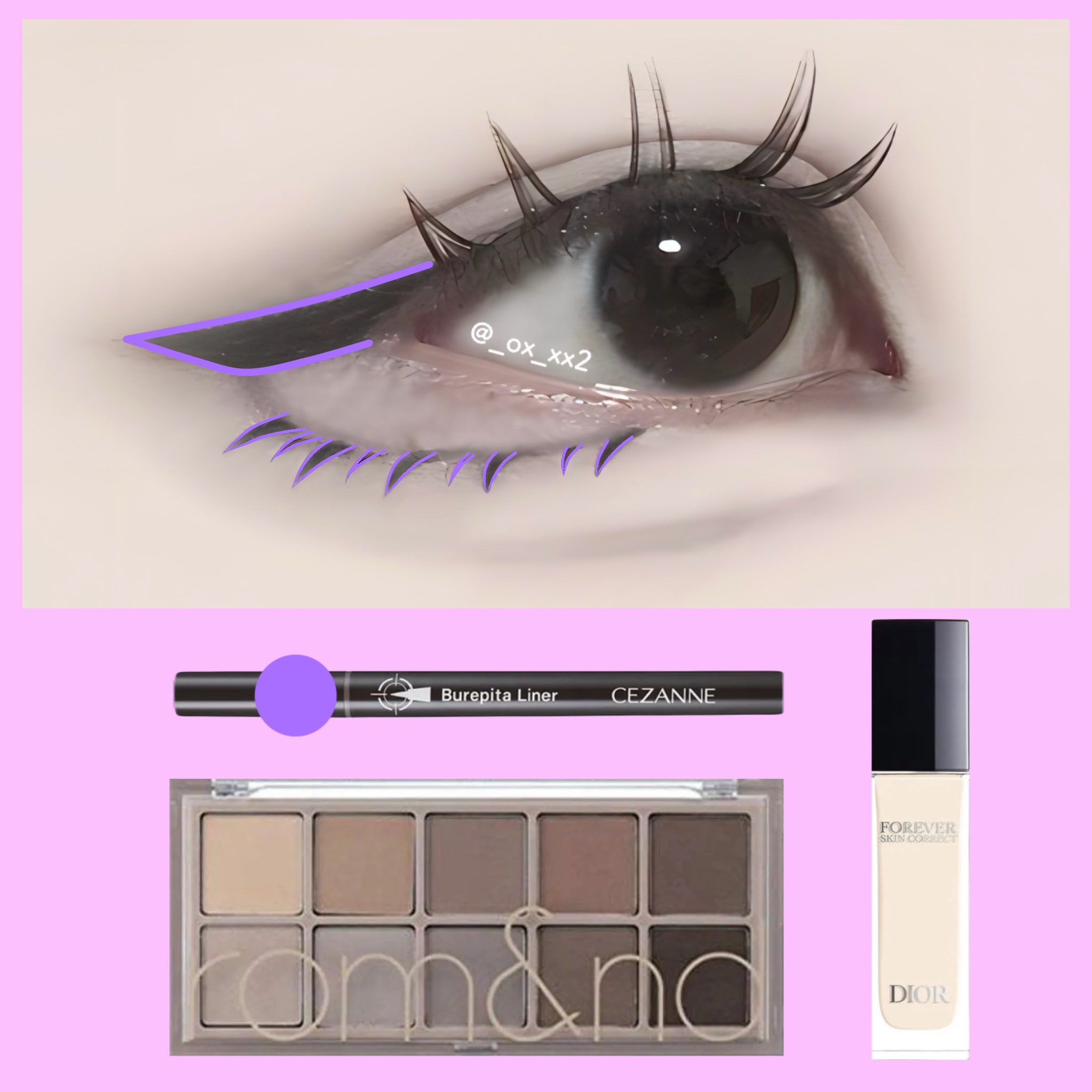 ベターザンパレット/rom&nd/アイシャドウパレットを使ったクチコミ（3枚目）