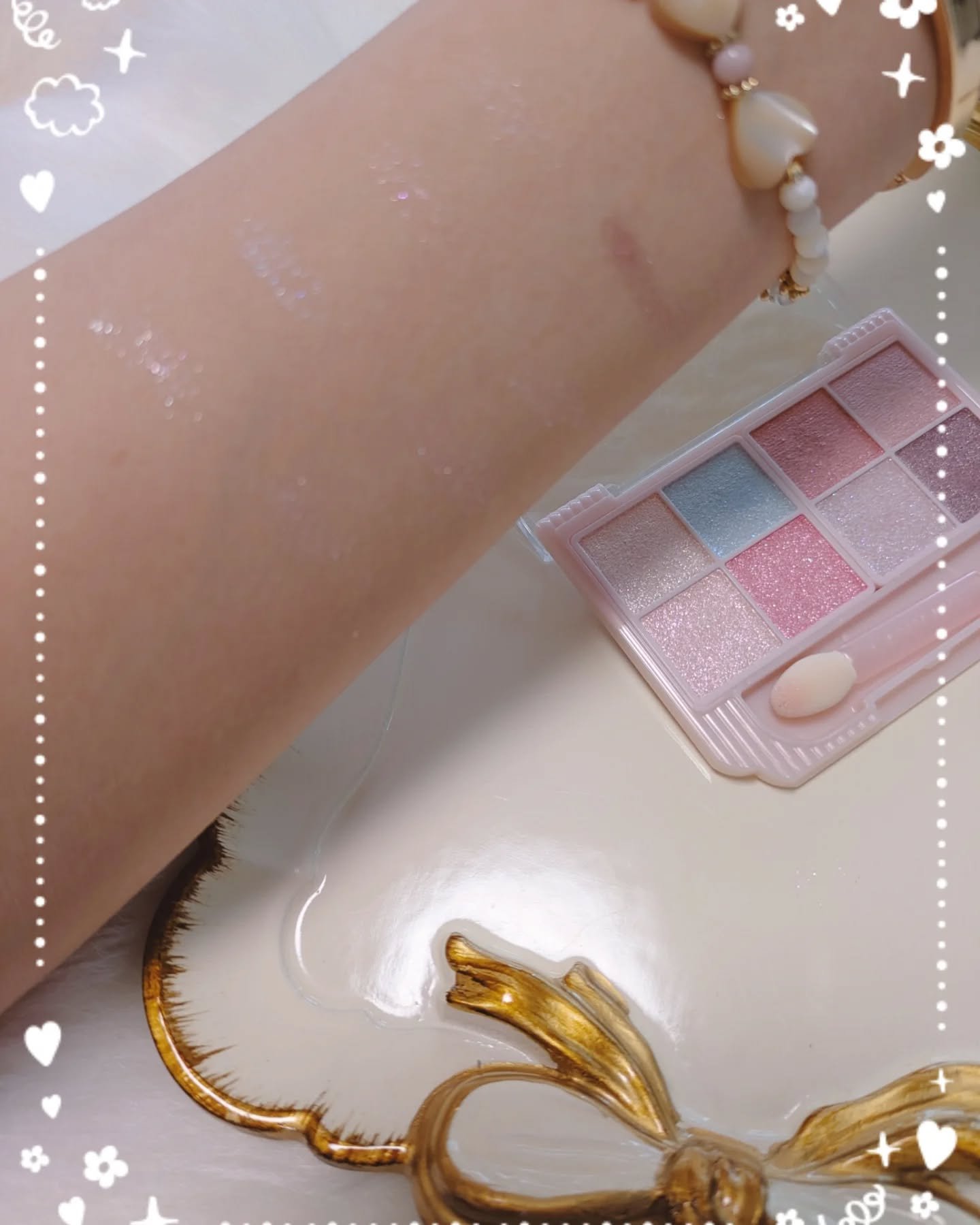 プティパレットアイズ（スパークリングタイプ）/キャンメイク/アイシャドウを使ったクチコミ（2枚目）