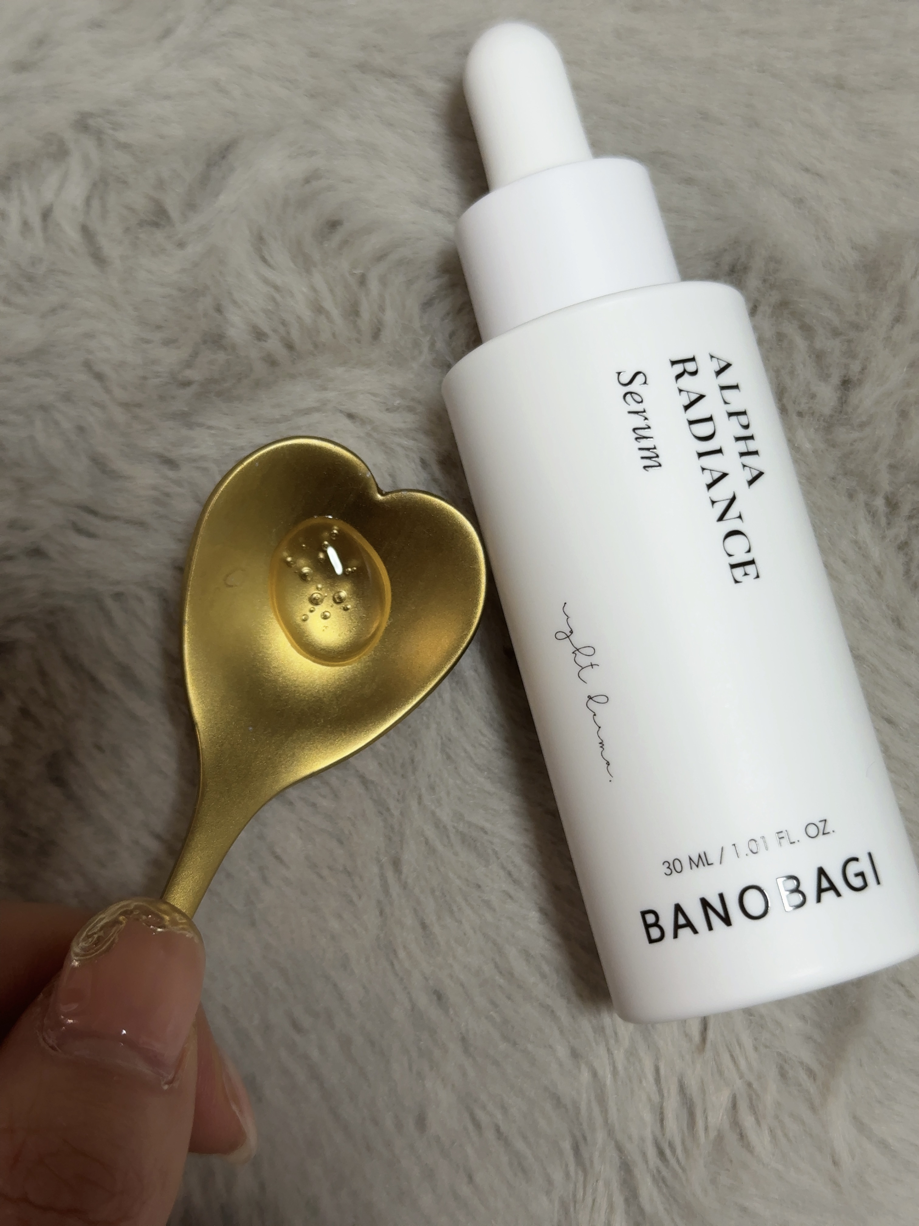 アルファラディアンスグローセラム/BANOBAGI/美容液を使ったクチコミ（2枚目）