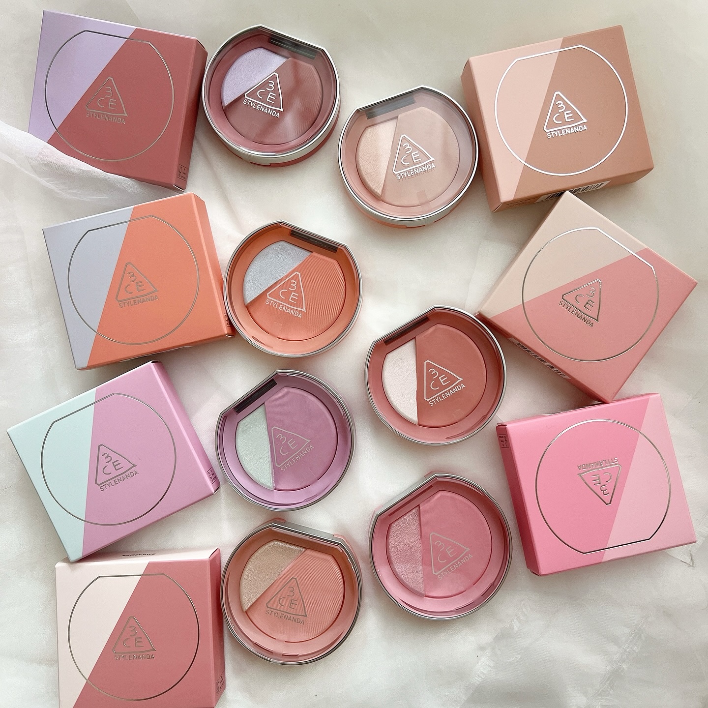 3CE ブラッシュライター/3CE/パウダーチークを使ったクチコミ（2枚目）