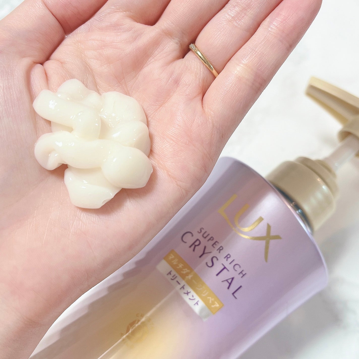 ã¹ãŒããŒãªããã¯ãªã¹ã¿ã«ããã«ããã¡ãŒãžãªãã¢ãã·ã£ã³ããŒ/ããªãŒãã¡ã³ã/LUX/åžè²©ã·ã£ã³ããŒã䜿ã£ãã¯ãã³ãïŒ3æç®ïŒ