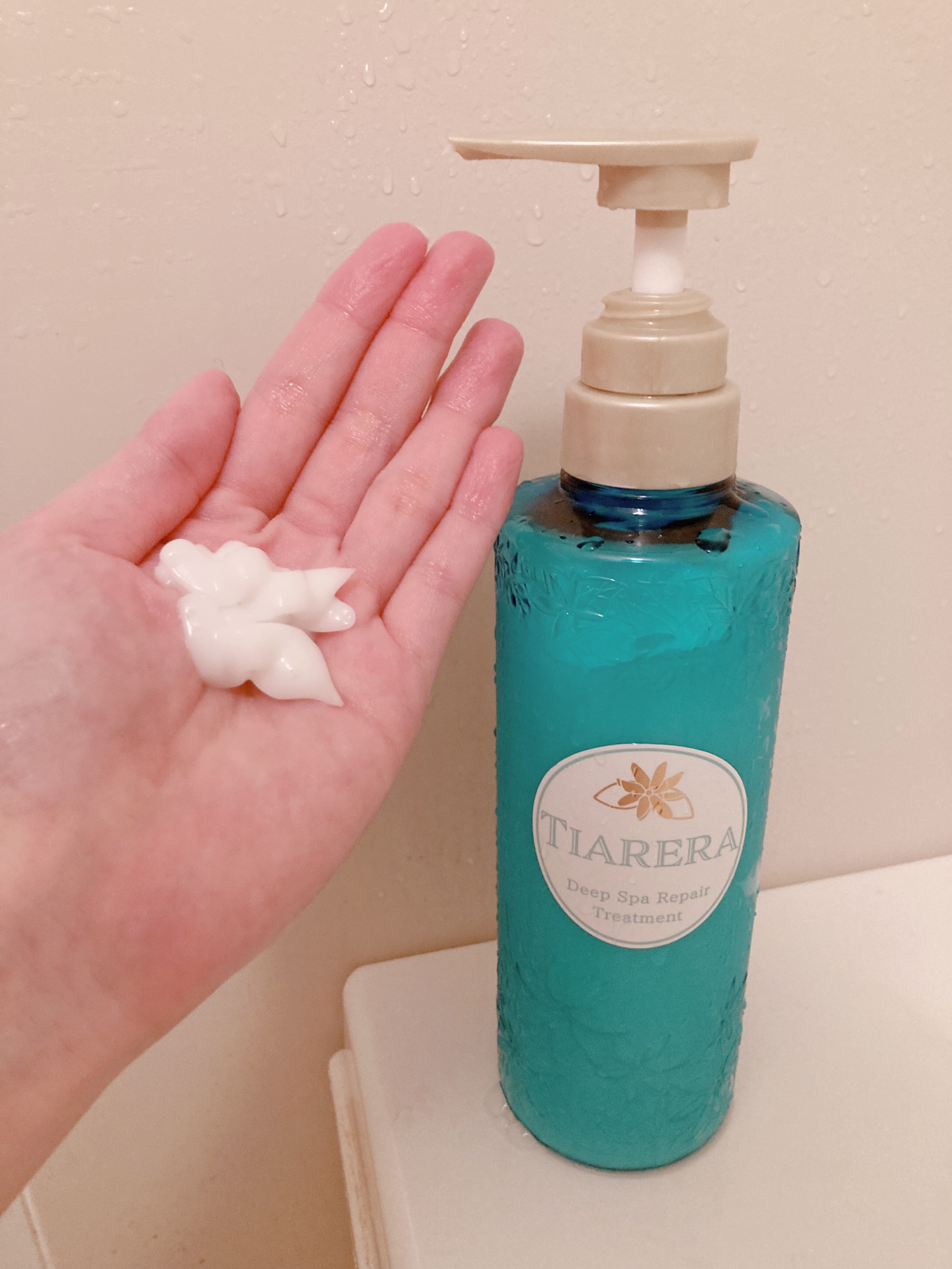 ヘッドスパフォームリッチシャンプー／ディープスパリペアトリートメント/TIARERA/市販シャンプーを使ったクチコミ（3枚目）