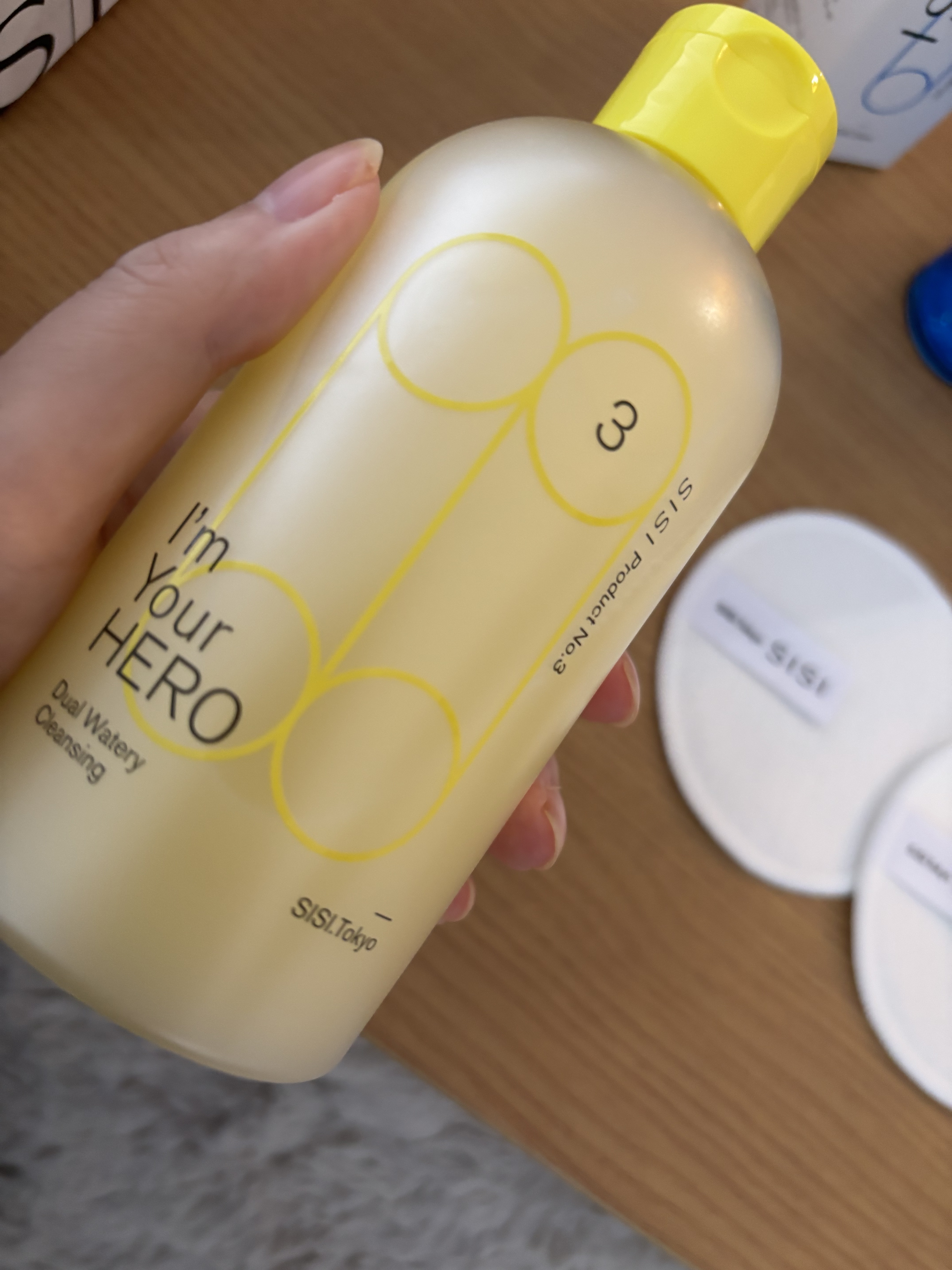 アイムユアヒーロー/SISI/クレンジングウォーターを使ったクチコミ（3枚目）