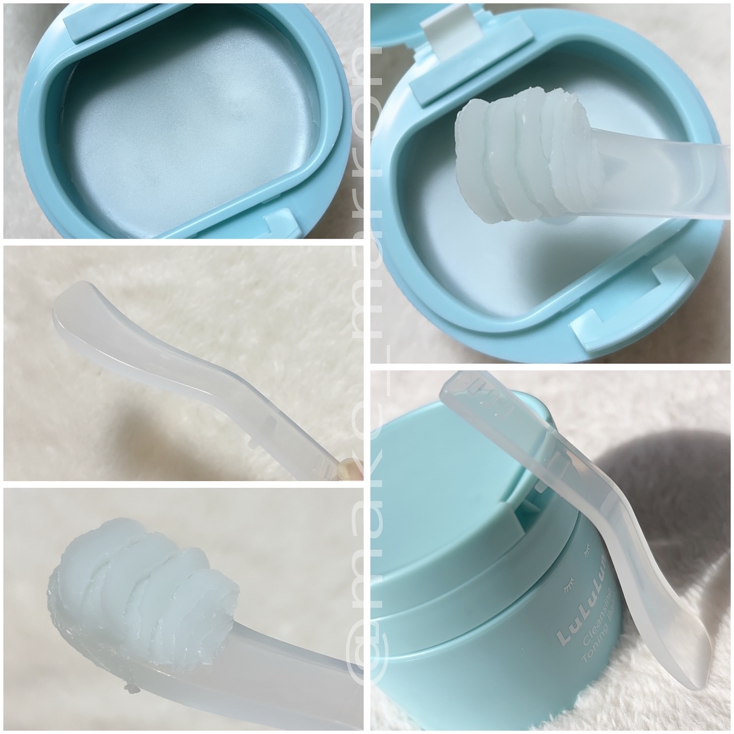 ルルルンクレンジング トーニングバーム MILD BLUE/ルルルン/クレンジングバームを使ったクチコミ（2枚目）