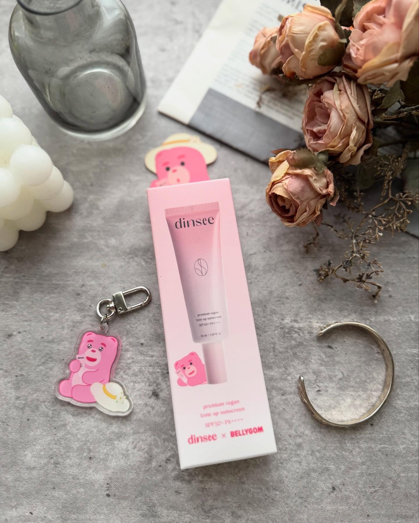 プレミ アムビーガン トーンアップ日焼け止め SPF50+PA++++/dinsee/日焼け止めミルクを使ったクチコミ（3枚目）