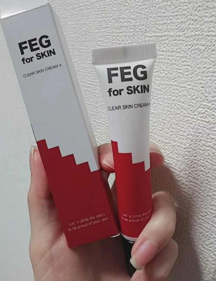 FEG アゼライン酸 15%配合 クリアスキンクリームA /FEG/フェイスクリームを使ったクチコミ（1枚目）