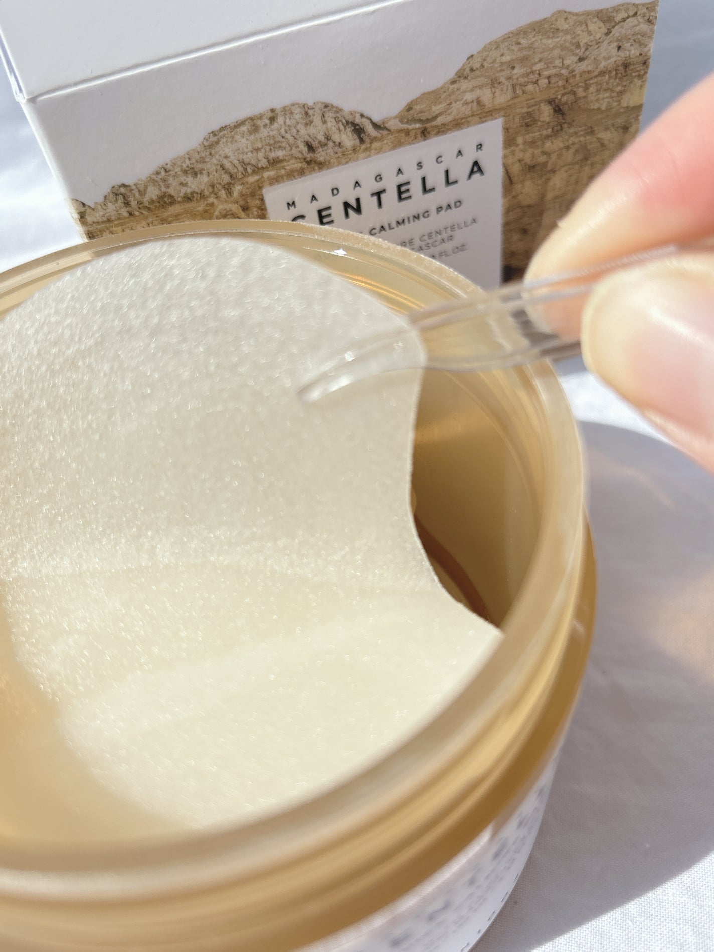 センテラ クイックカーミングパッド/SKIN1004/トナーパッドを使ったクチコミ(2枚目)