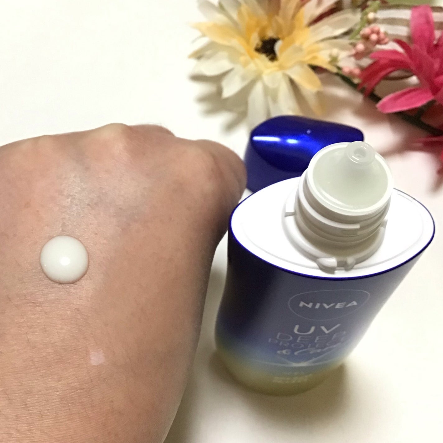ニベアUV ディープ プロテクト&ケア ジェル/ニベア/日焼け止めジェルを使ったクチコミ(3枚目)