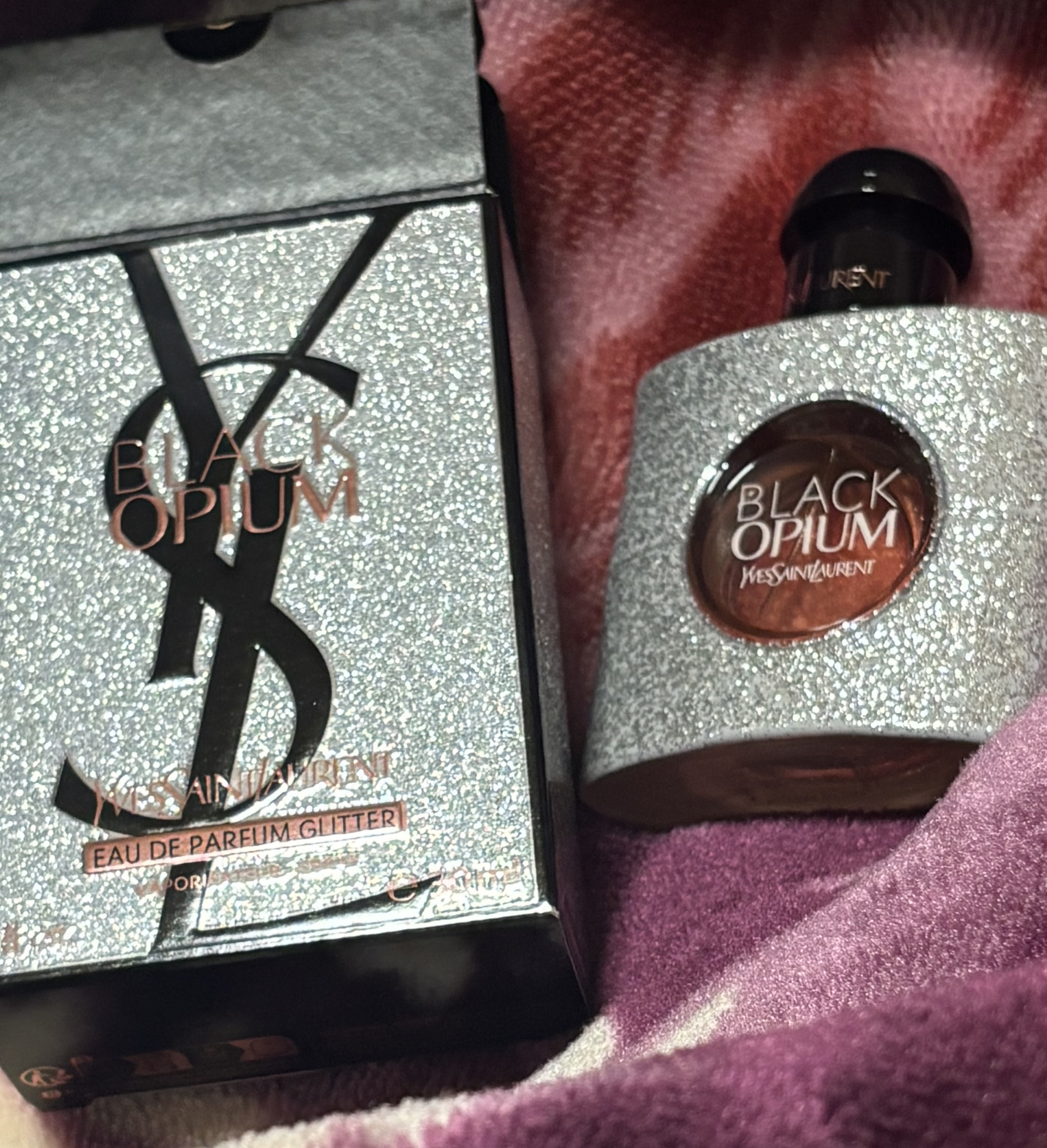 ブラック OP オーデパルファム グリッター/YVES SAINT LAURENT BEAUTE/香水(その他)を使ったクチコミ（2枚目）