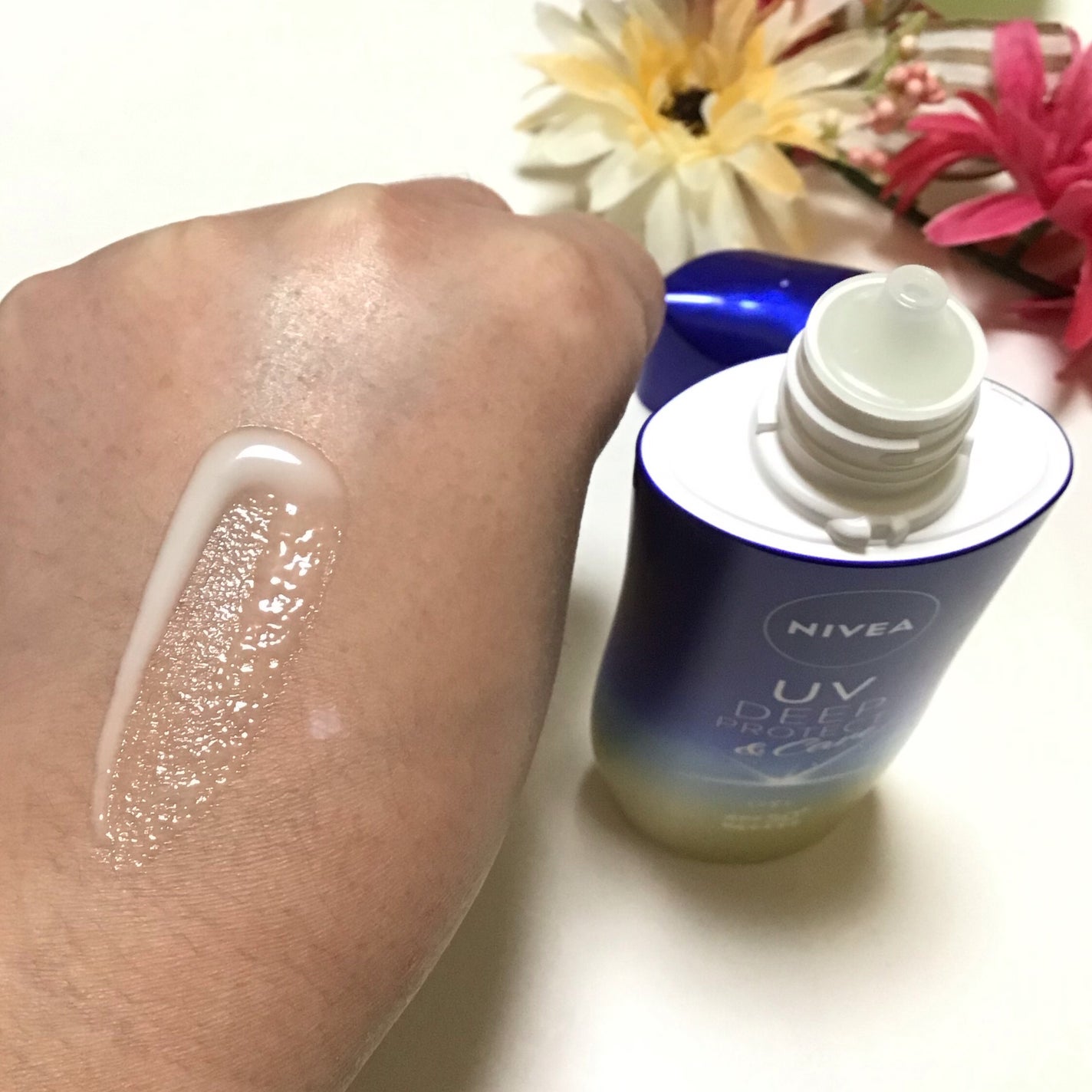 ニベアUV ディープ プロテクト&ケア ジェル/ニベア/日焼け止めジェルを使ったクチコミ(4枚目)