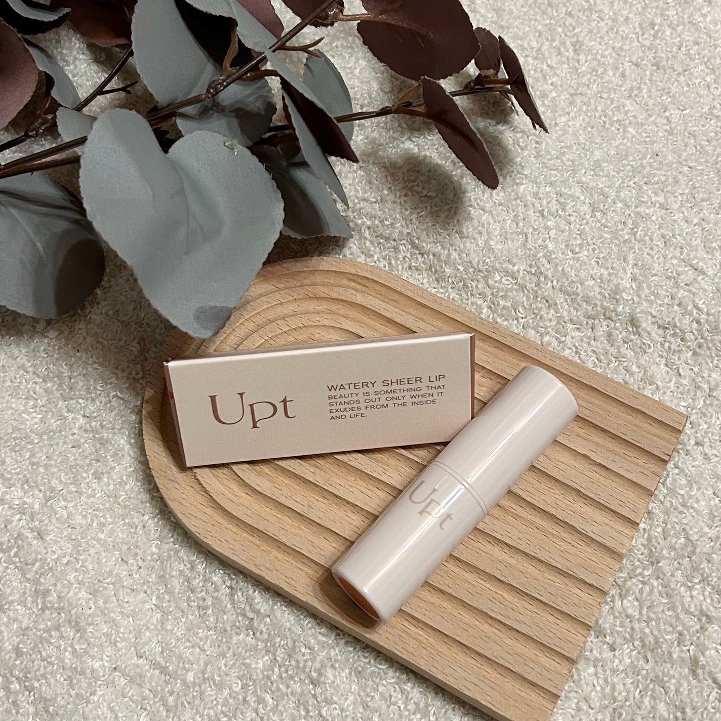 Upt WATERY SHEER LIP /Upt/口紅を使ったクチコミ(1枚目)
