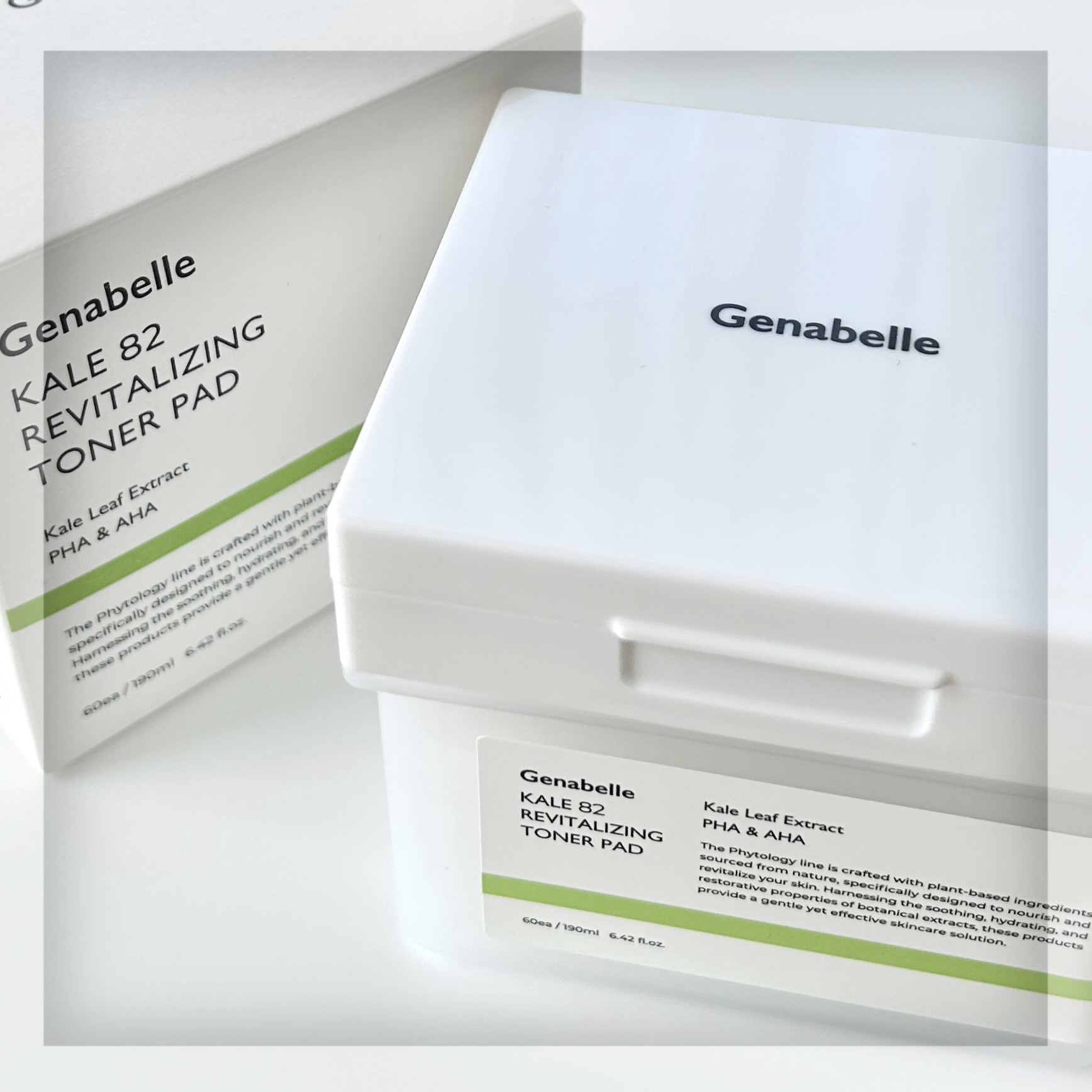 ケール82リバイタライジングトナーパッド/Genabelle/トナーパッドを使ったクチコミ（1枚目）