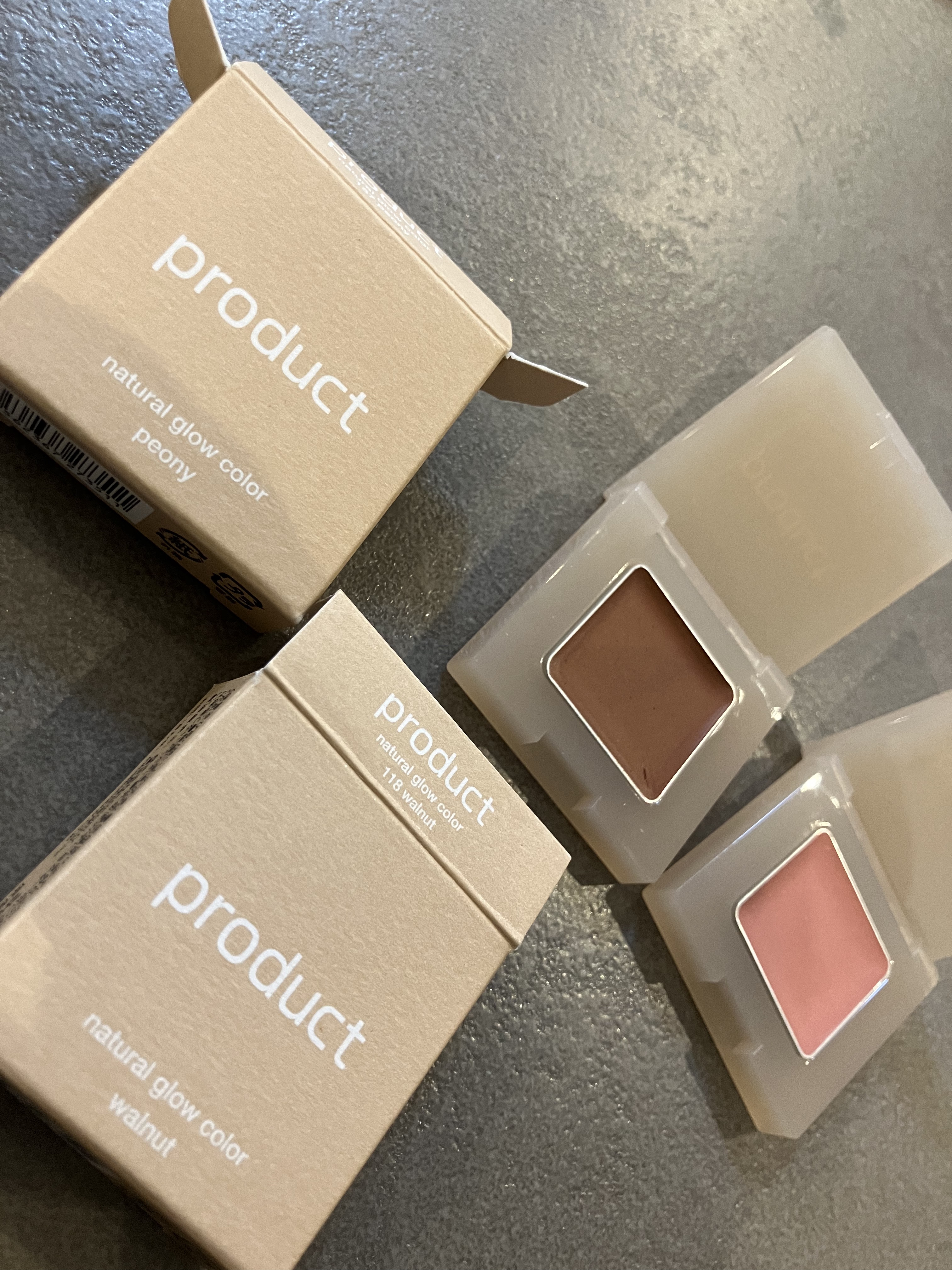 ナチュラルグロウカラー/ザ・プロダクト/ジェル・クリームアイシャドウを使ったクチコミ（1枚目）