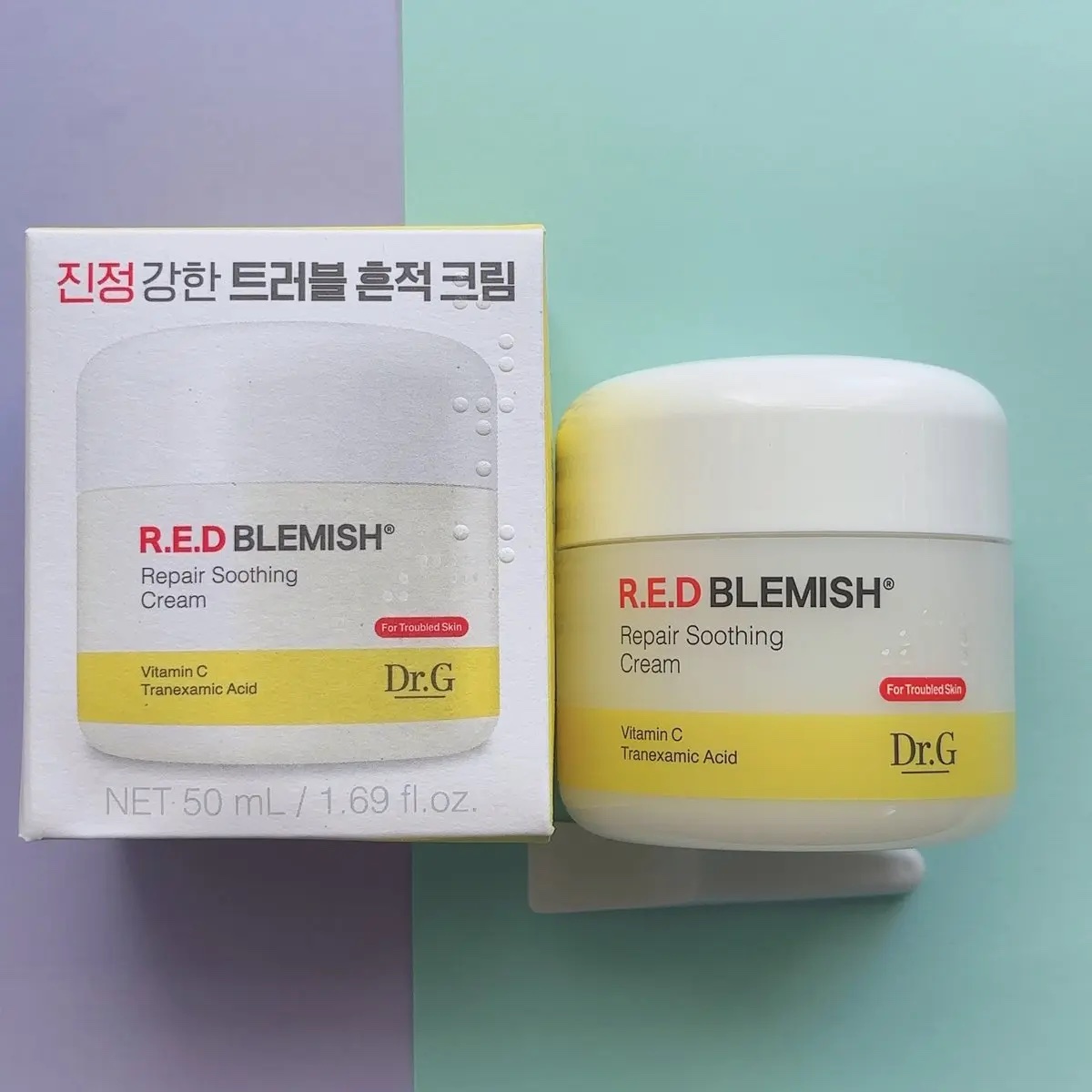 レッドブレミッシュ リペアスージングクリーム/Dr.G/フェイスクリームを使ったクチコミ（1枚目）