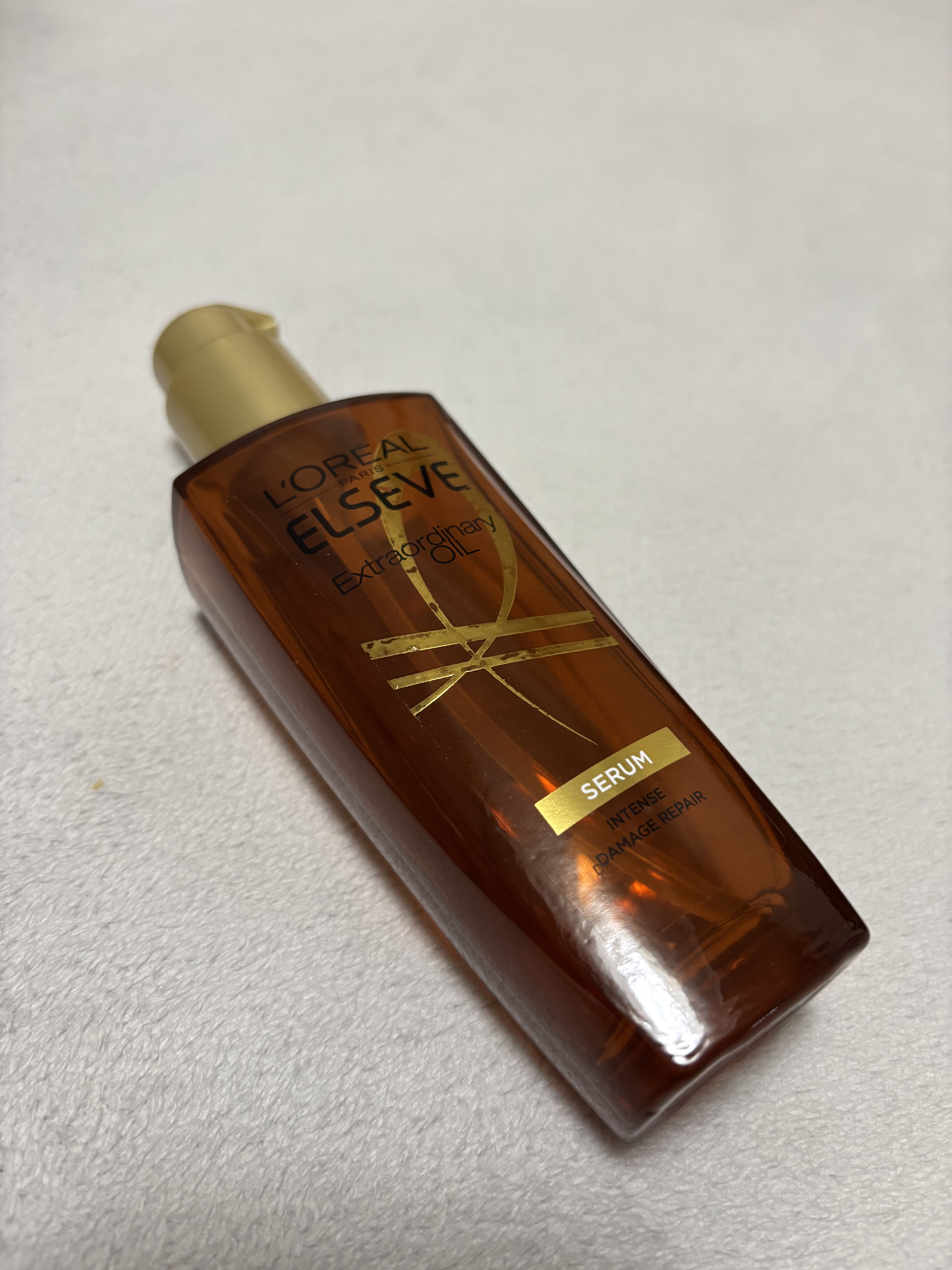 エルセーヴ エクストラオーディナリー オイル セラム/ロレアル パリ/ヘアオイルを使ったクチコミ（1枚目）