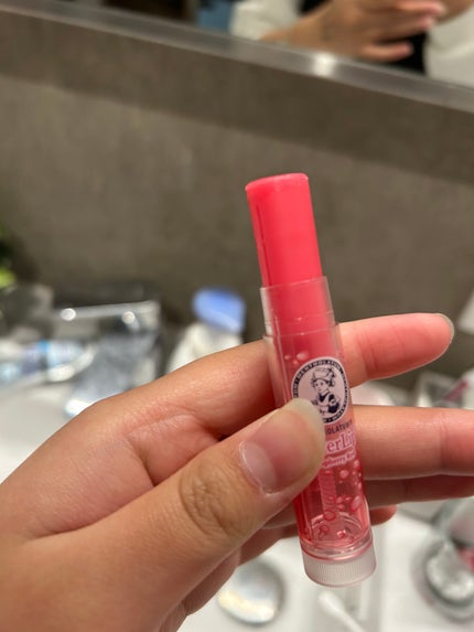 メンソレータム ウォーターリップ ピーチゴールド/メンソレータム/リップクリームを使ったクチコミ(1枚目)