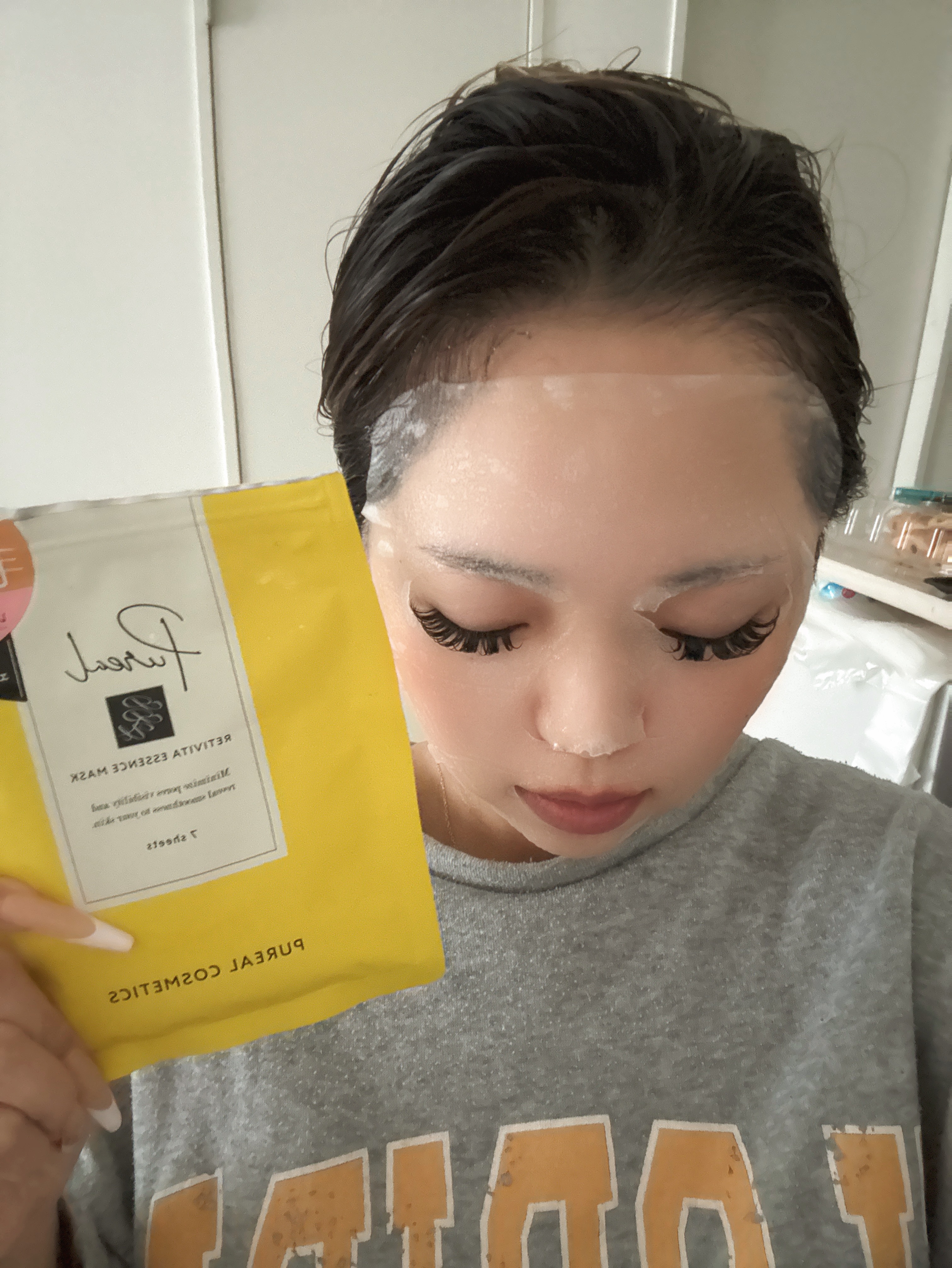 レチビタエッセンスマスク/ピュレア/シートマスク・パックを使ったクチコミ（3枚目）