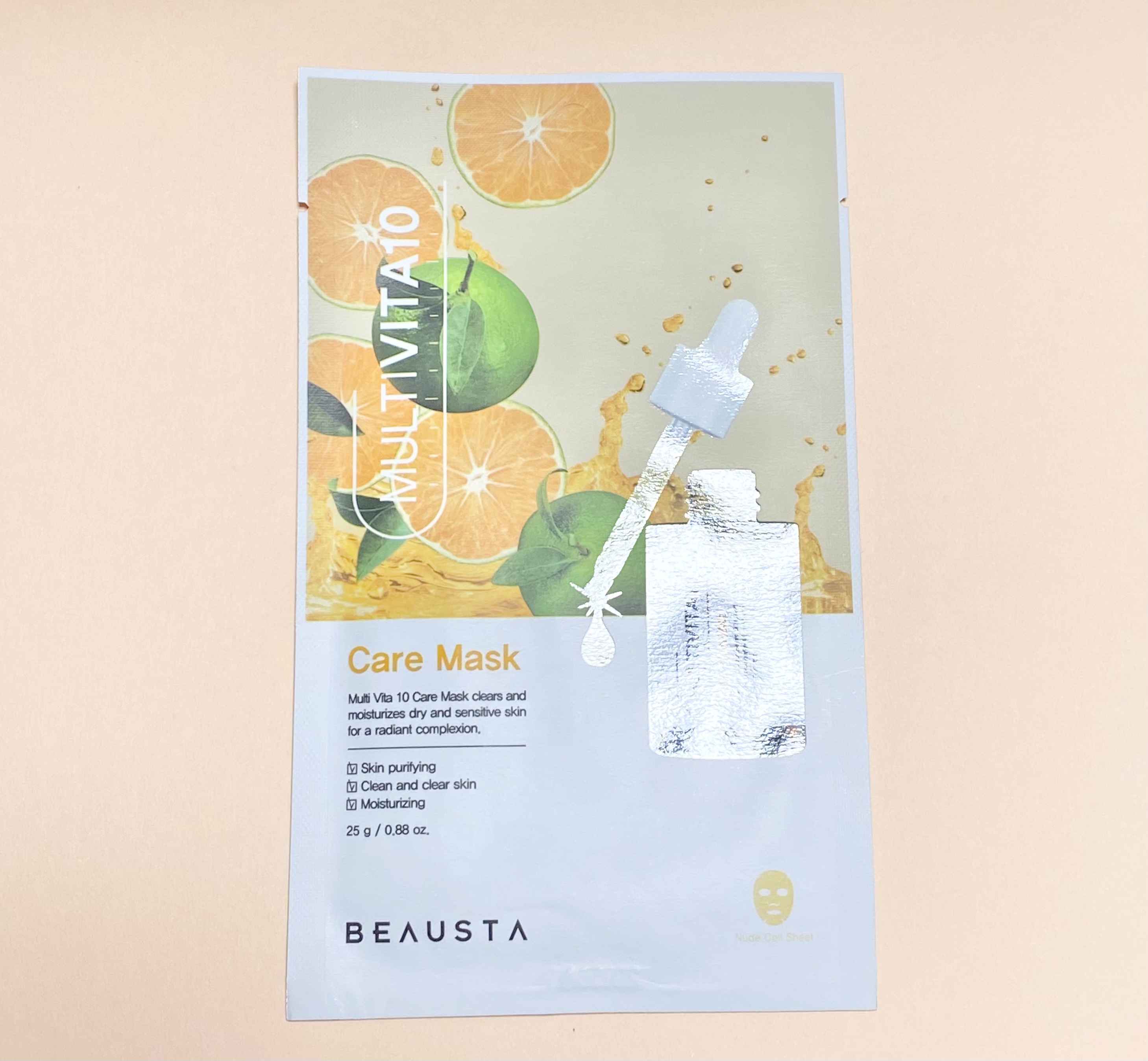 ビュースタ VITAケアマスク(1枚入り)/BEAUSTA/シートマスク・パックを使ったクチコミ（1枚目）